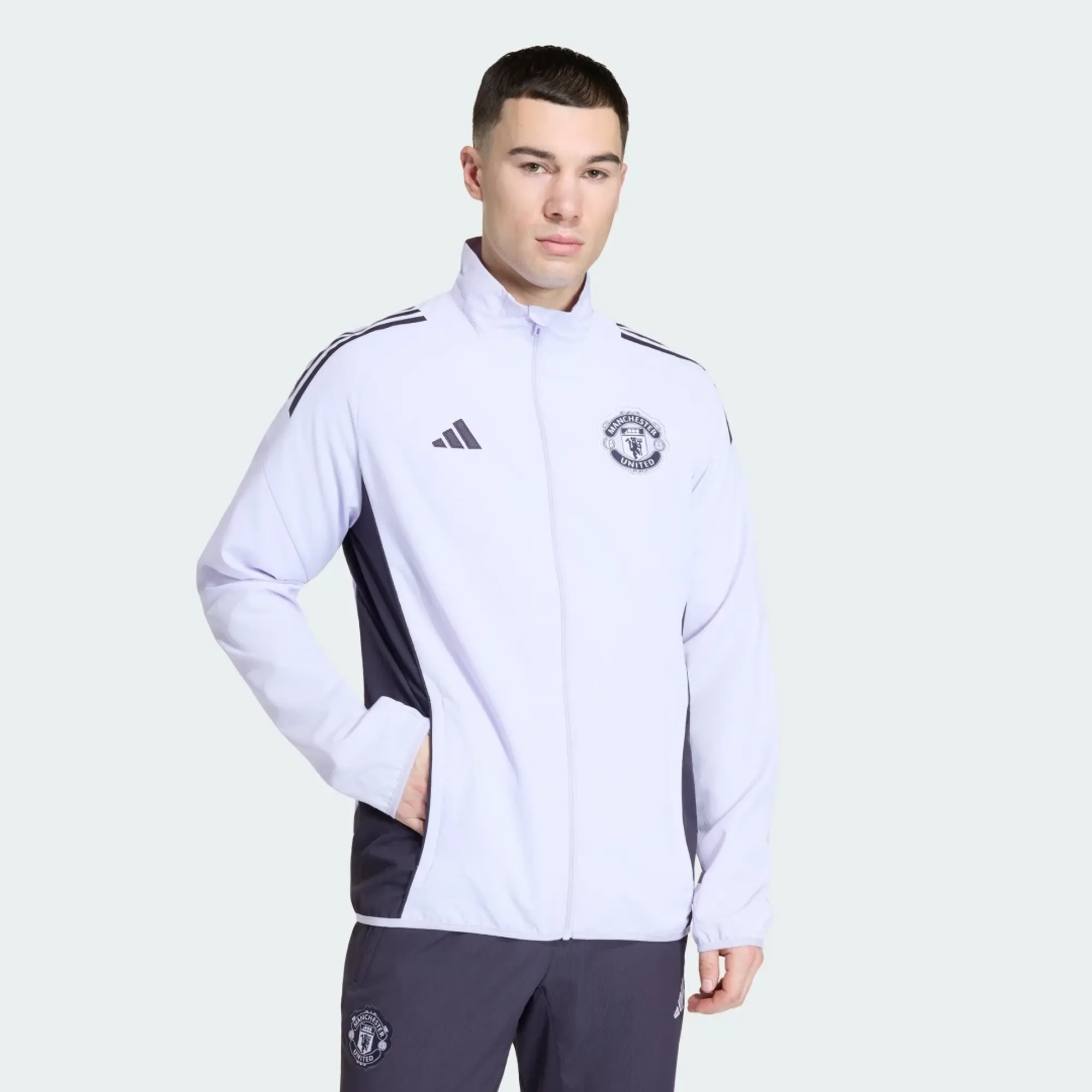 adidas Manchester United Tiro 25 Competition Presentation Jacket