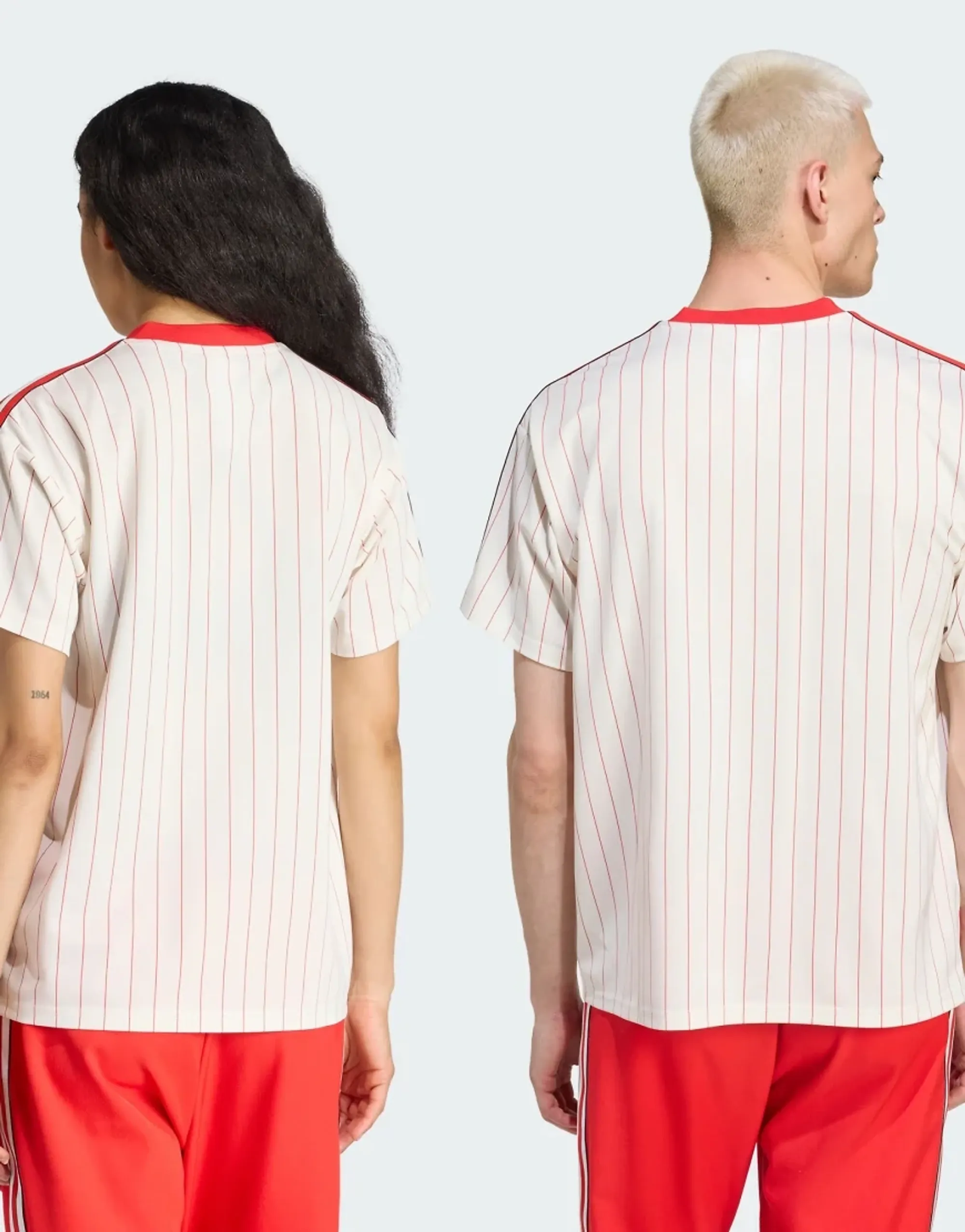 Adidas Originals Benfica Terrace Icons Jersey In Off White