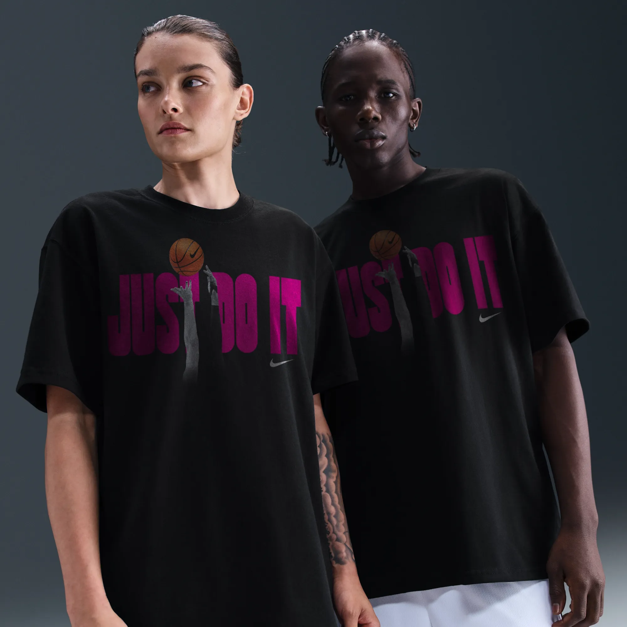 Just Do It: Nike Basketball Basketball T-Shirt - Black - Cotton