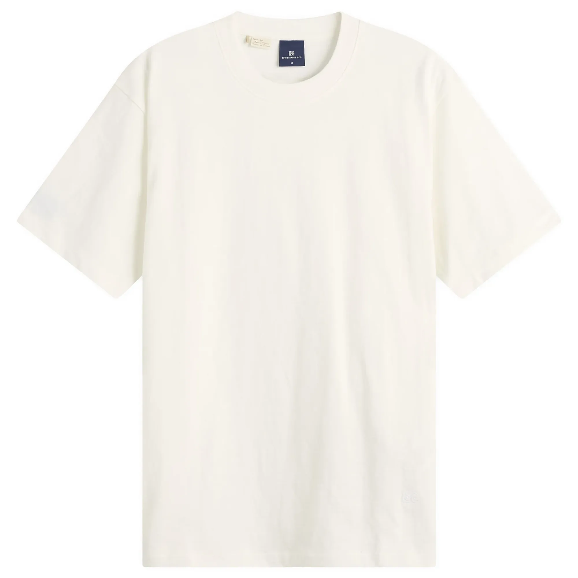 Levi's Men's Blue Tab Relaxed T-Shirt White