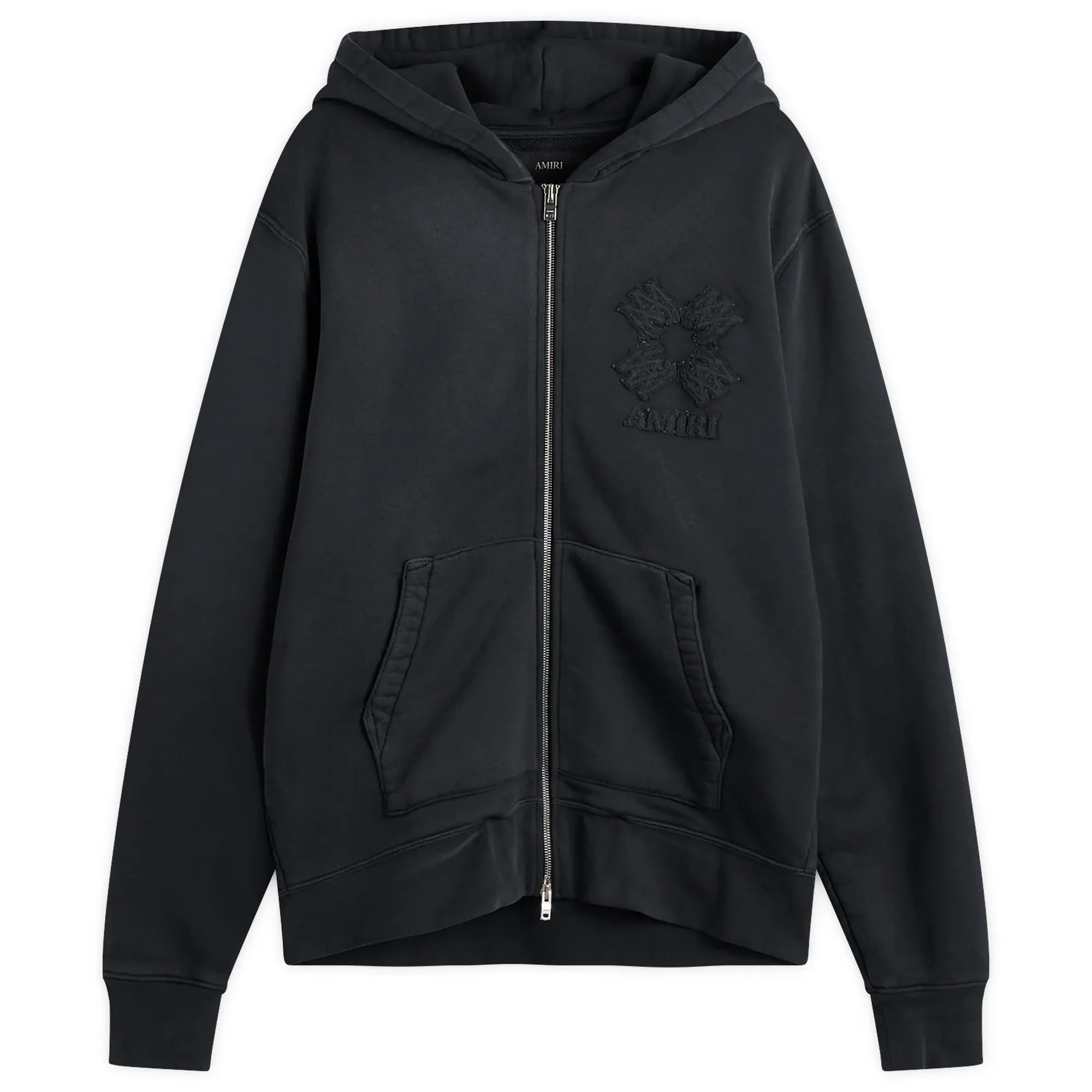 AMIRI Men's MA Quad Zip Hoodie Black