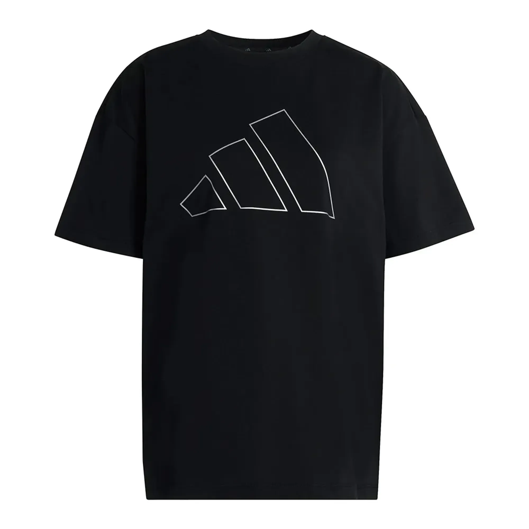 Adidas Power Essentials Workout Oversized Logo Short Sleeve T-shirt