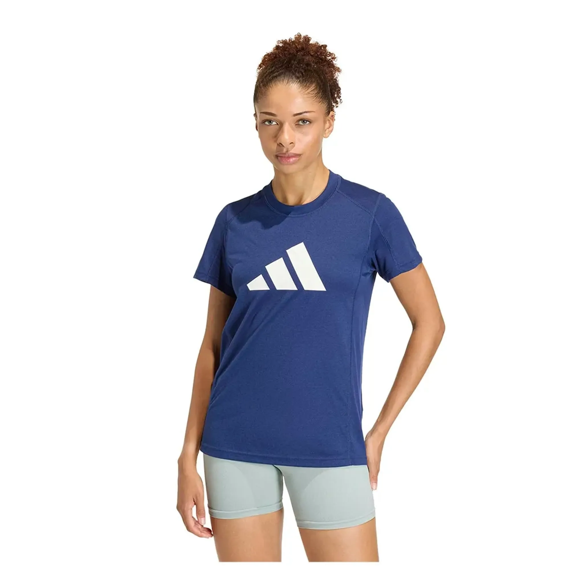 Adidas Train Essentials Big Performance Logo Training Short Sleeve T-shirt