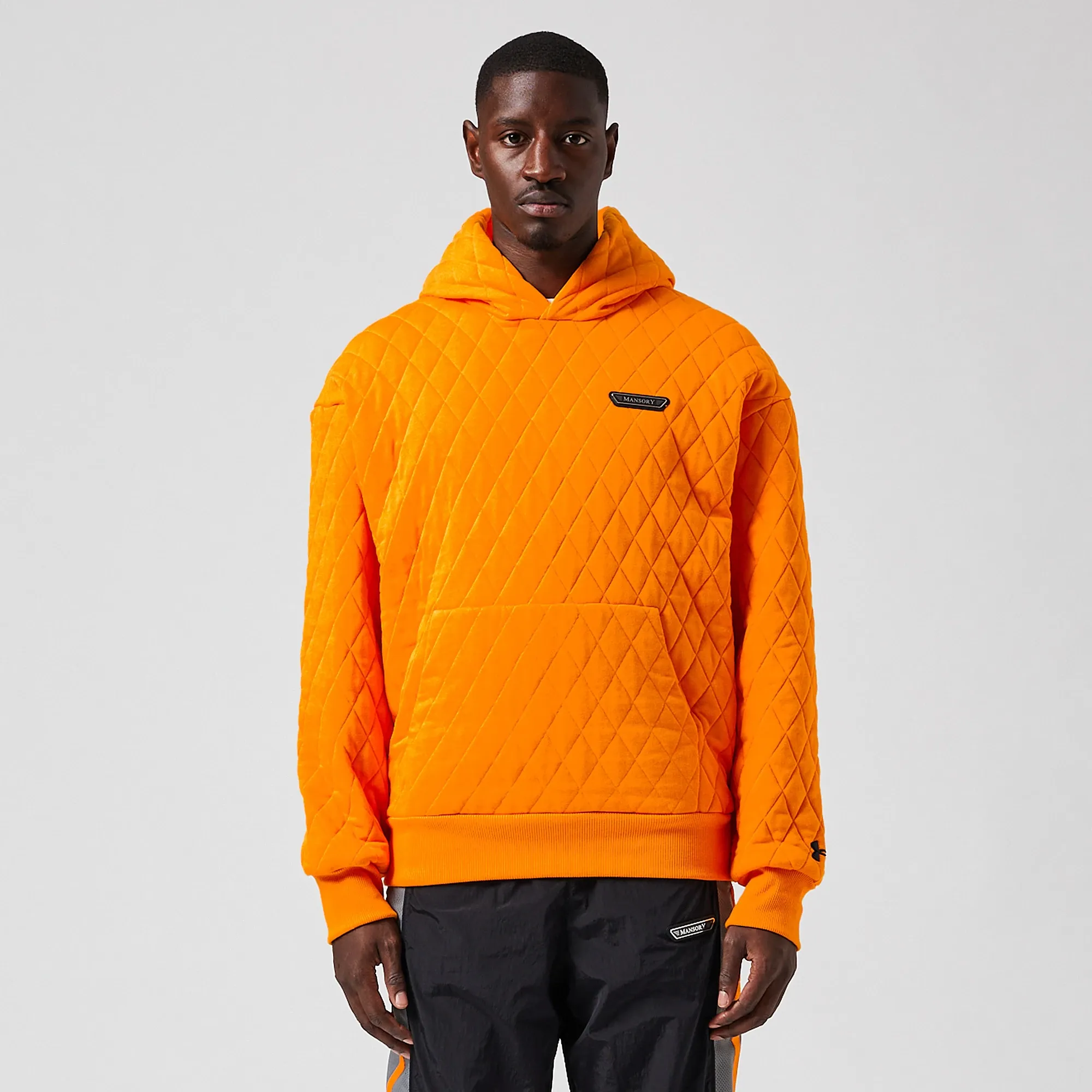 Under Armour  x Mansory Heavyweight Terry Men's Hoodie Squad Orange / Black M