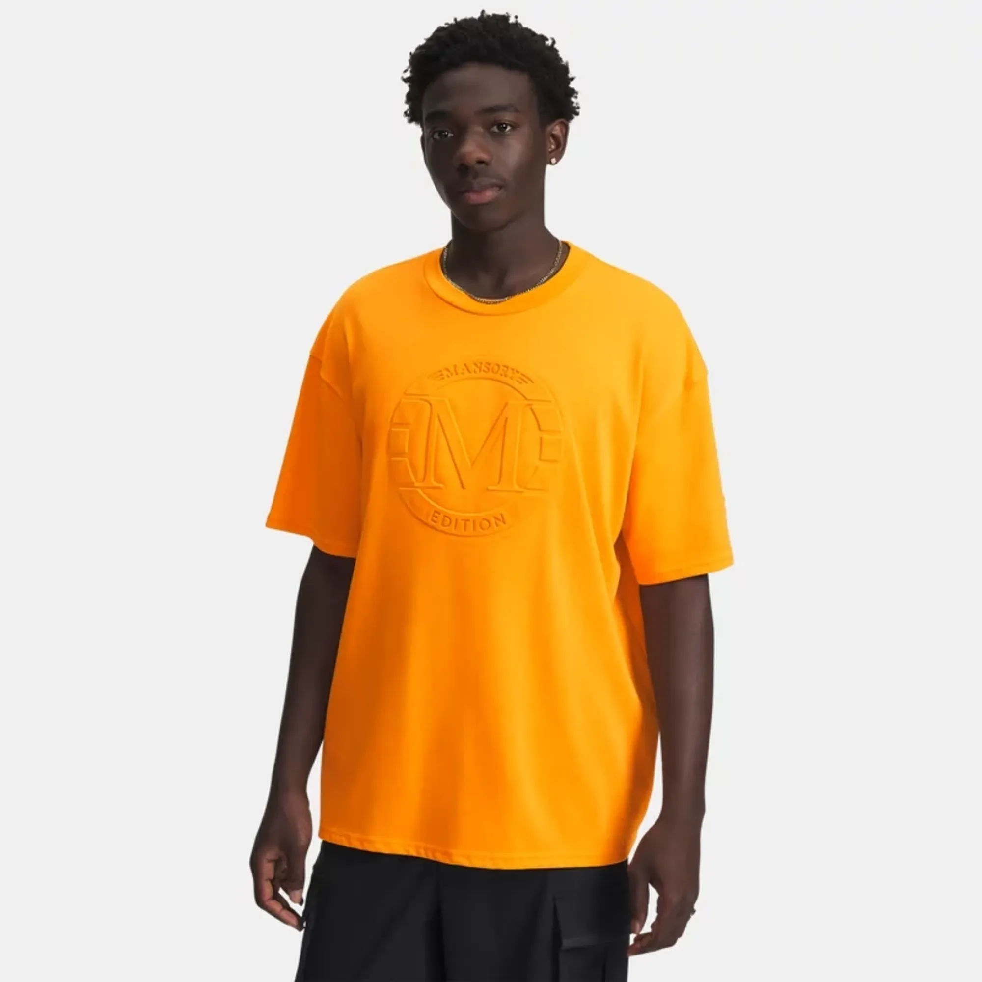 Under Armour  Logo x Mansory Men's Short Sleeve Squad Orange / Black L