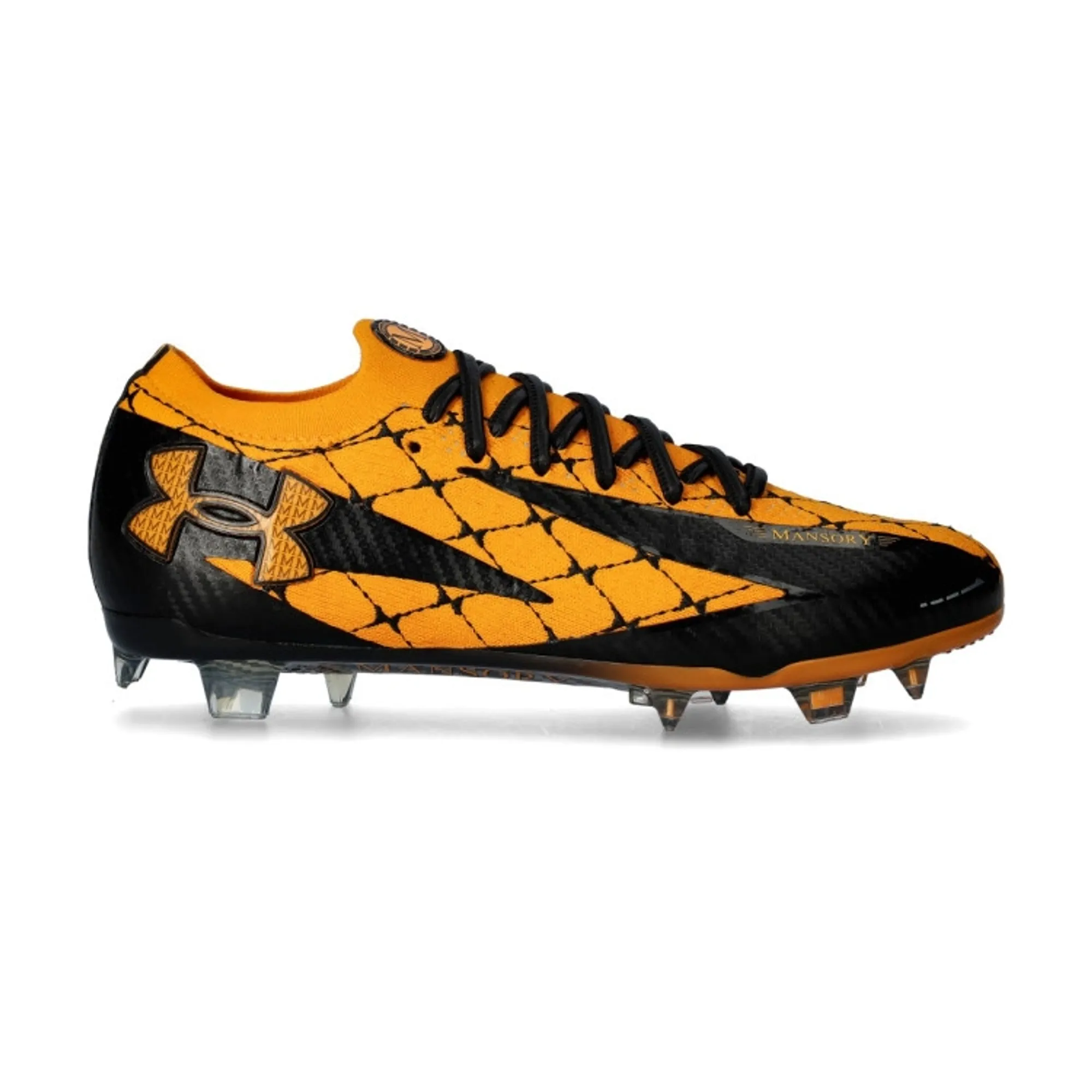 Under Armour  Shadow Elite 3 FG x Mansory Unisex Soccer Cleats Squad Orange / Black / White 5