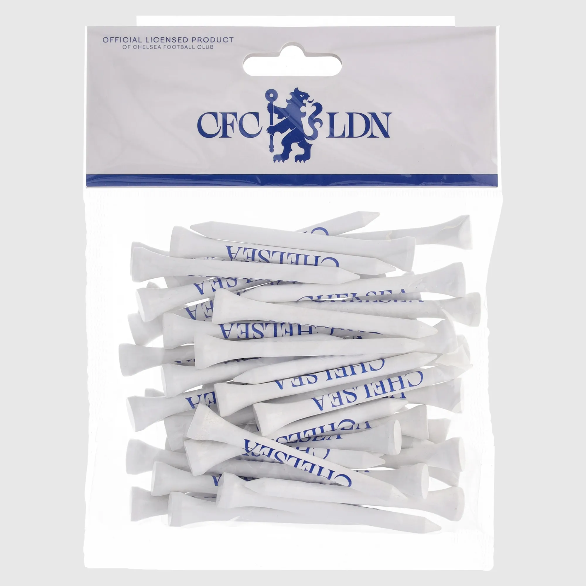 Chelsea Golf Tees - 50pk - White