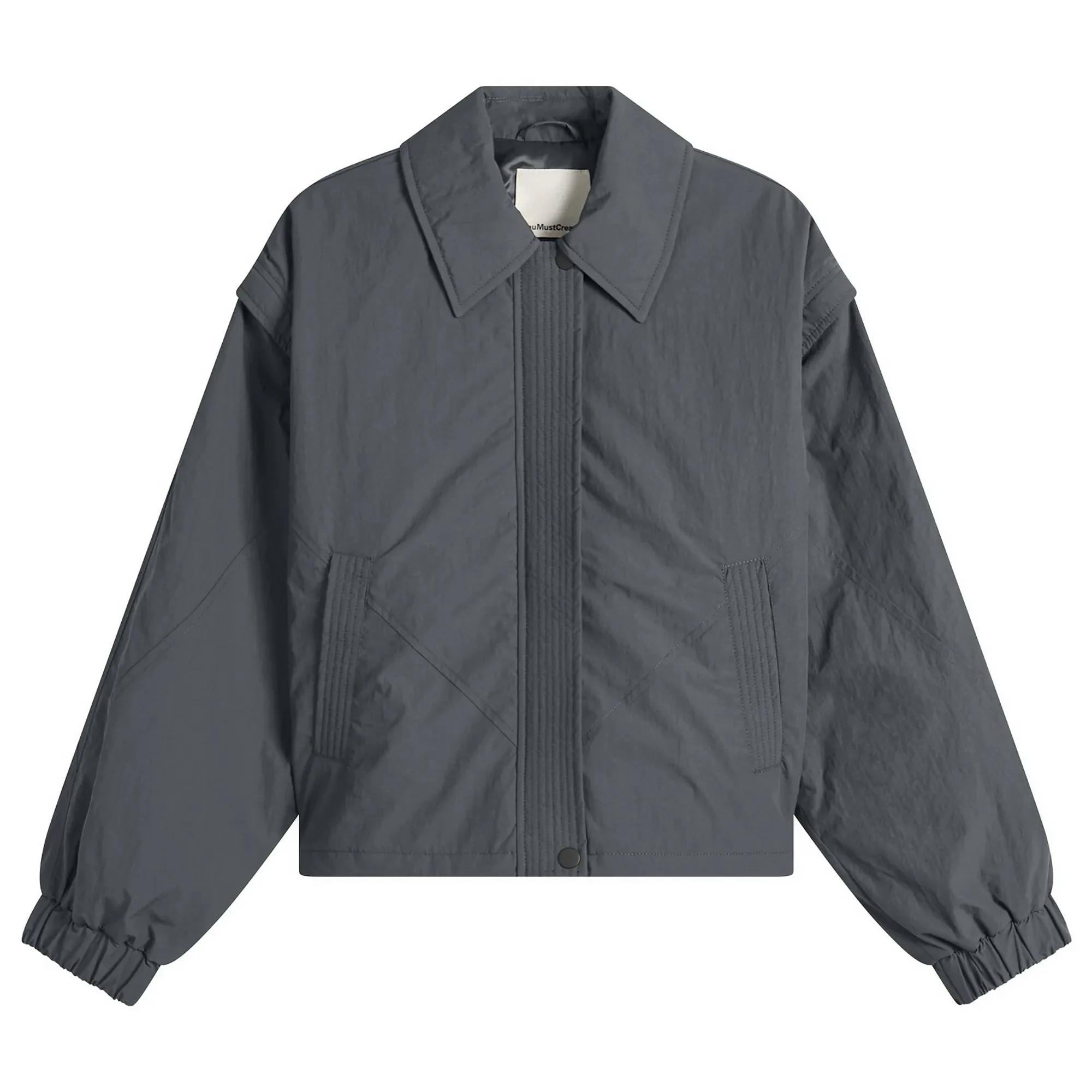 YMC Women's Heath Bomber Jacket Charcoal