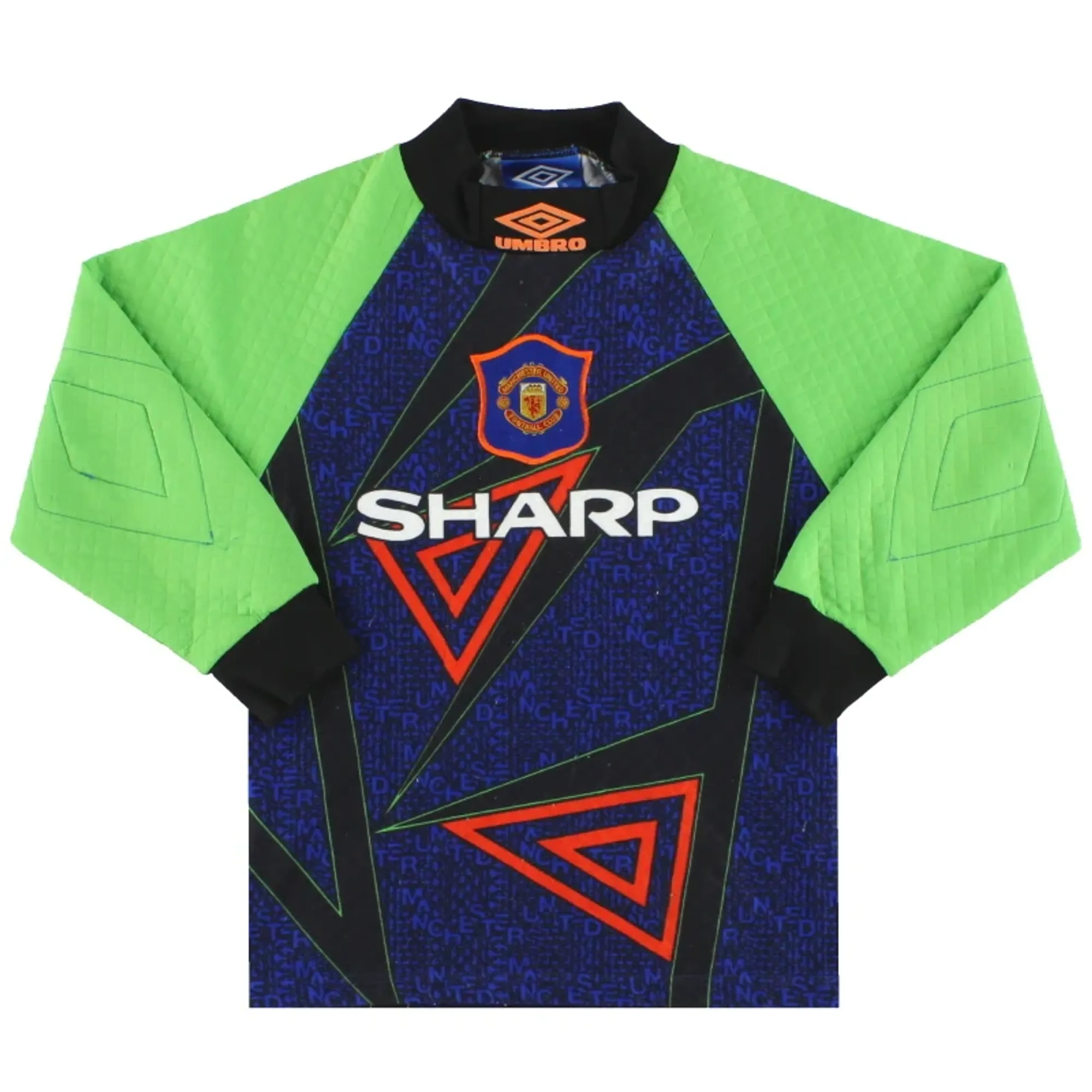1994-96 Manchester United Umbro Goalkeeper Y - Manchester United / Excellent 