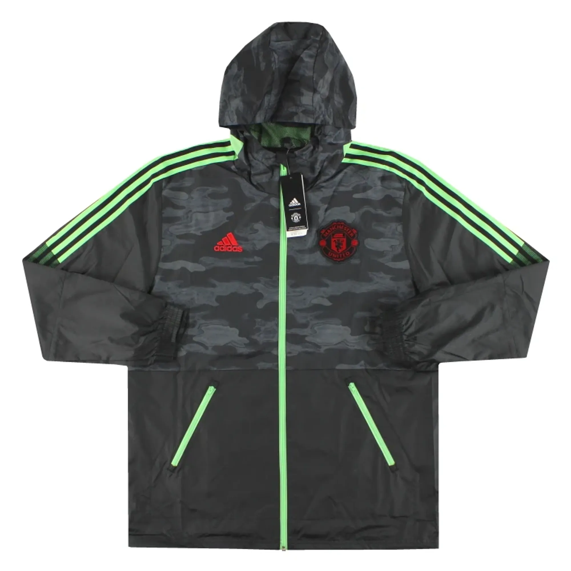 2020-21 Manchester United adidas Windbreaker Jacket *w/tags* - Manchester United / w/tags 