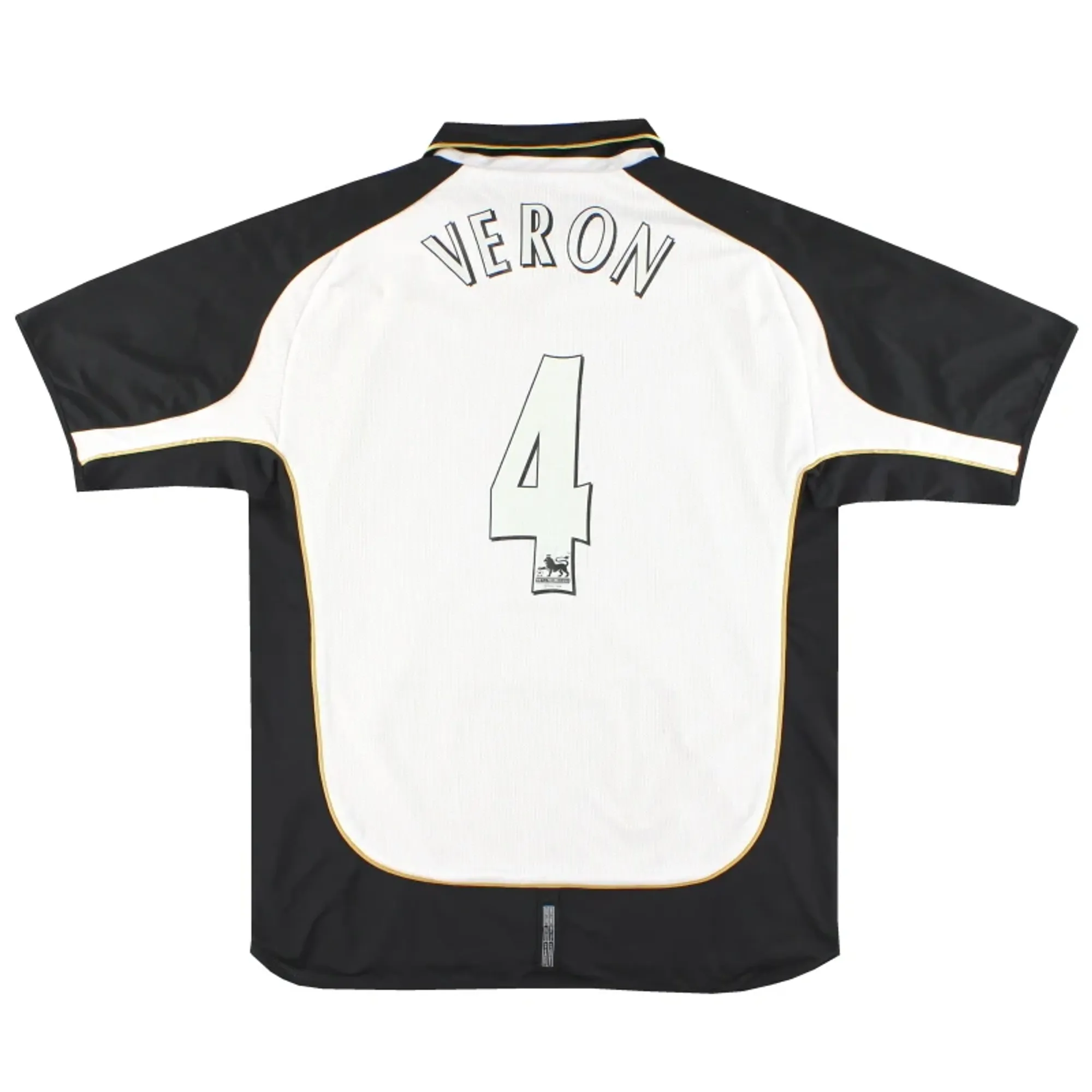 2001-02 Manchester United Umbro Centenary Shirt Veron #4 XL - Manchester United / Excellent 