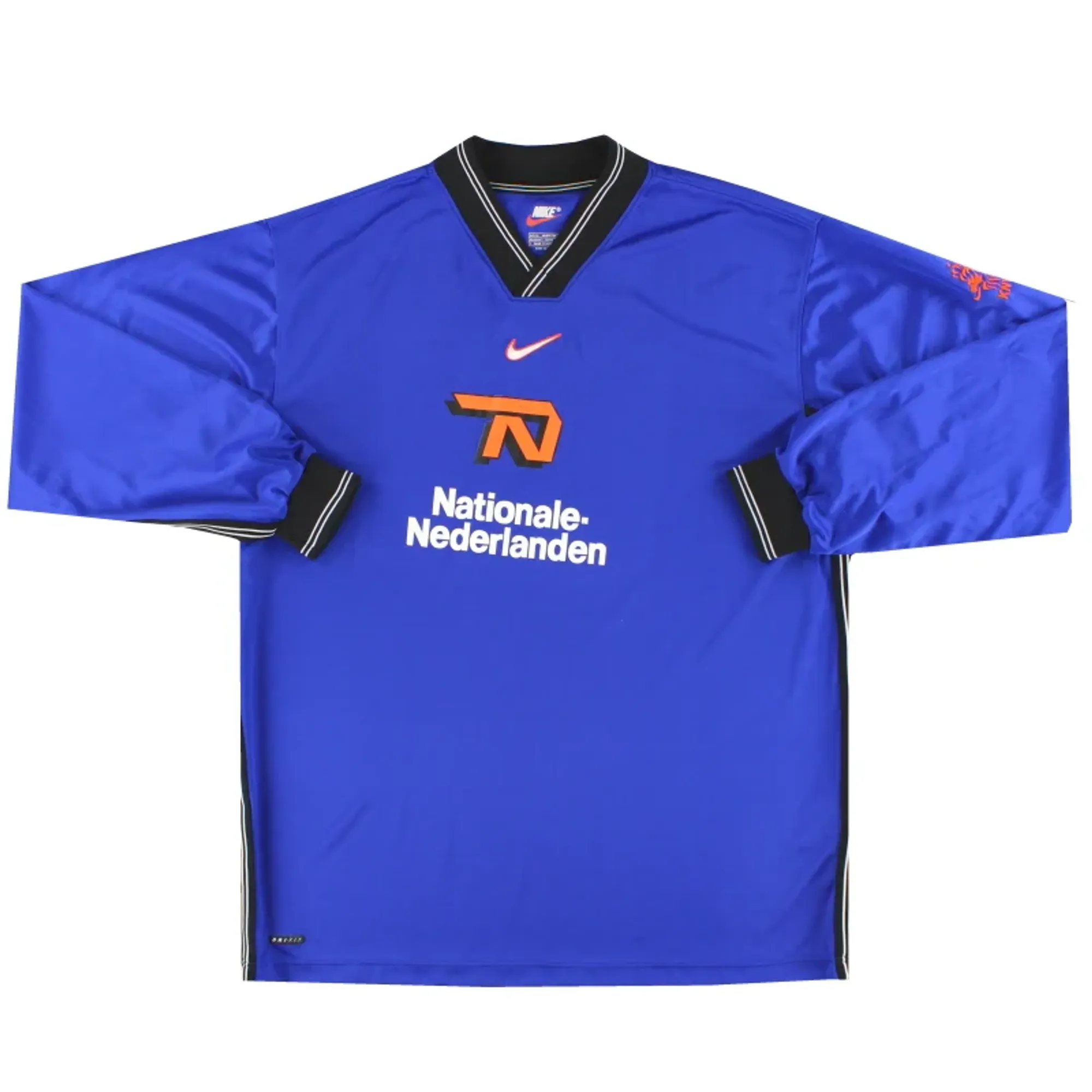 1998-00 Holland Nike Player Issue Training Shirt L/S XL - Holland / Excellent 