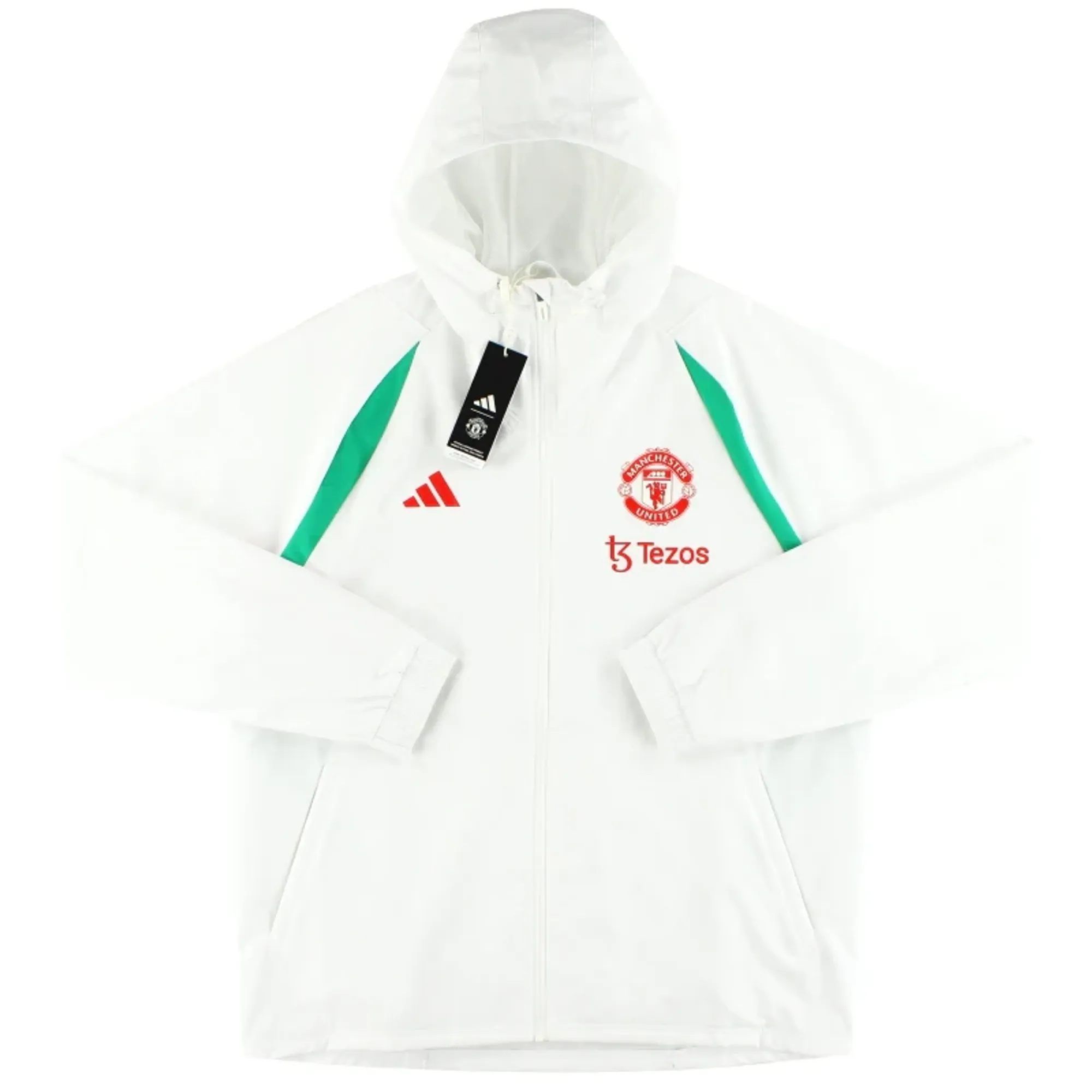 2023-24 Manchester United adidas Tiro 23 All Weather Jacket *w/tags* - Manchester United / w/tags 