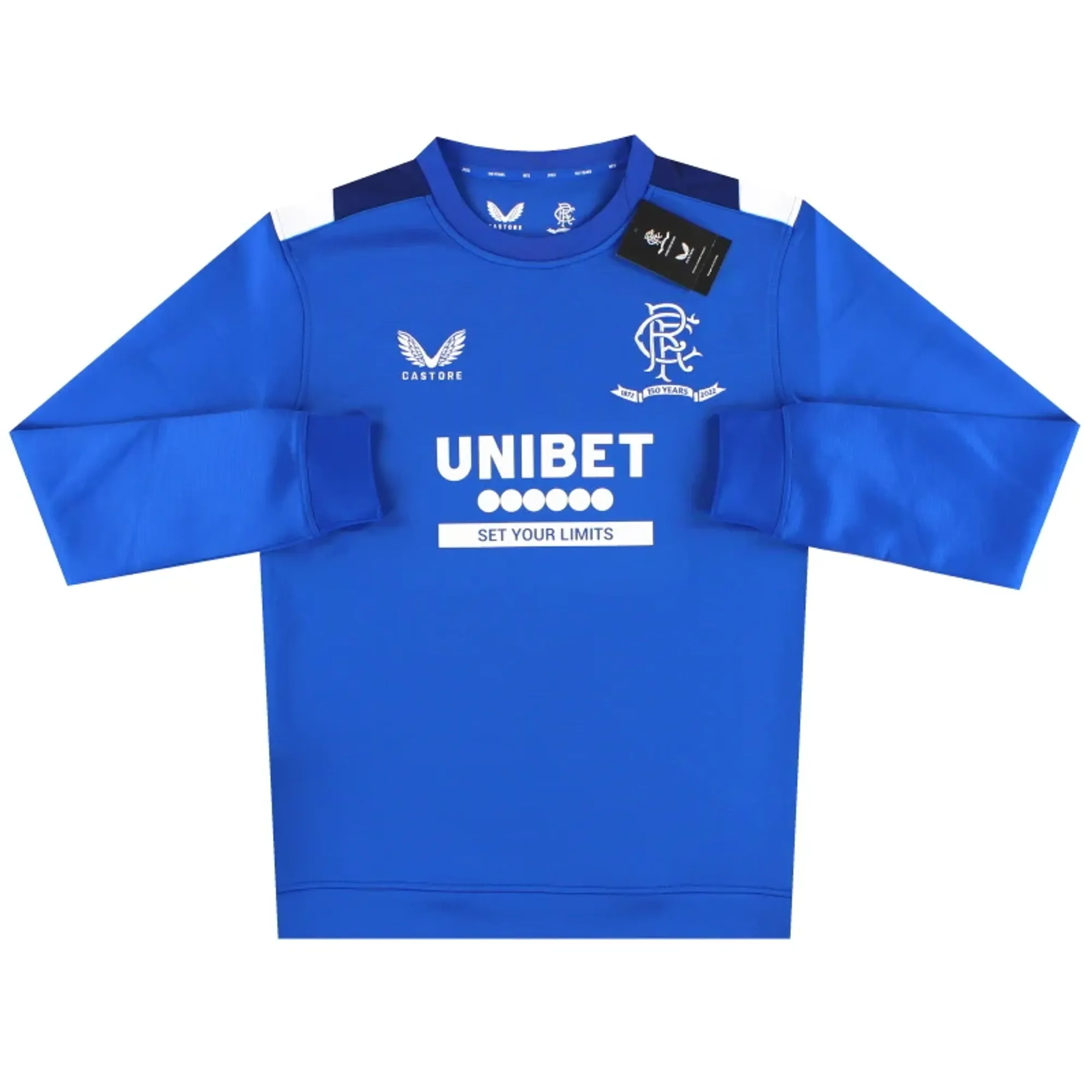2021-22 Rangers '150 Year Anniversary' Castore Training Sweatshirt *BNIB* - Rangers / BNIB 