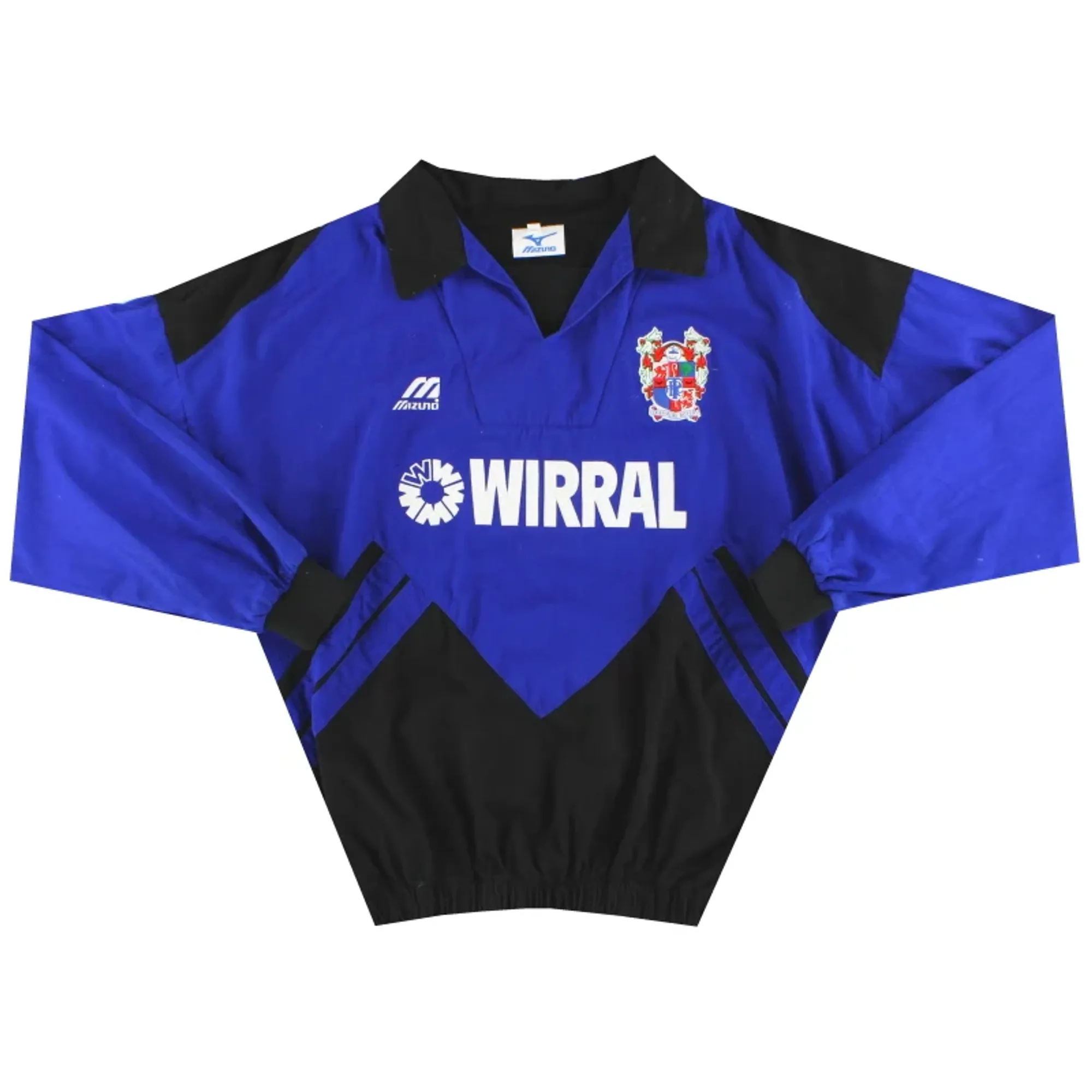 1995-97 Tranmere Rovers Mizuno Drill Top XL - Tranmere Rovers / Excellent 