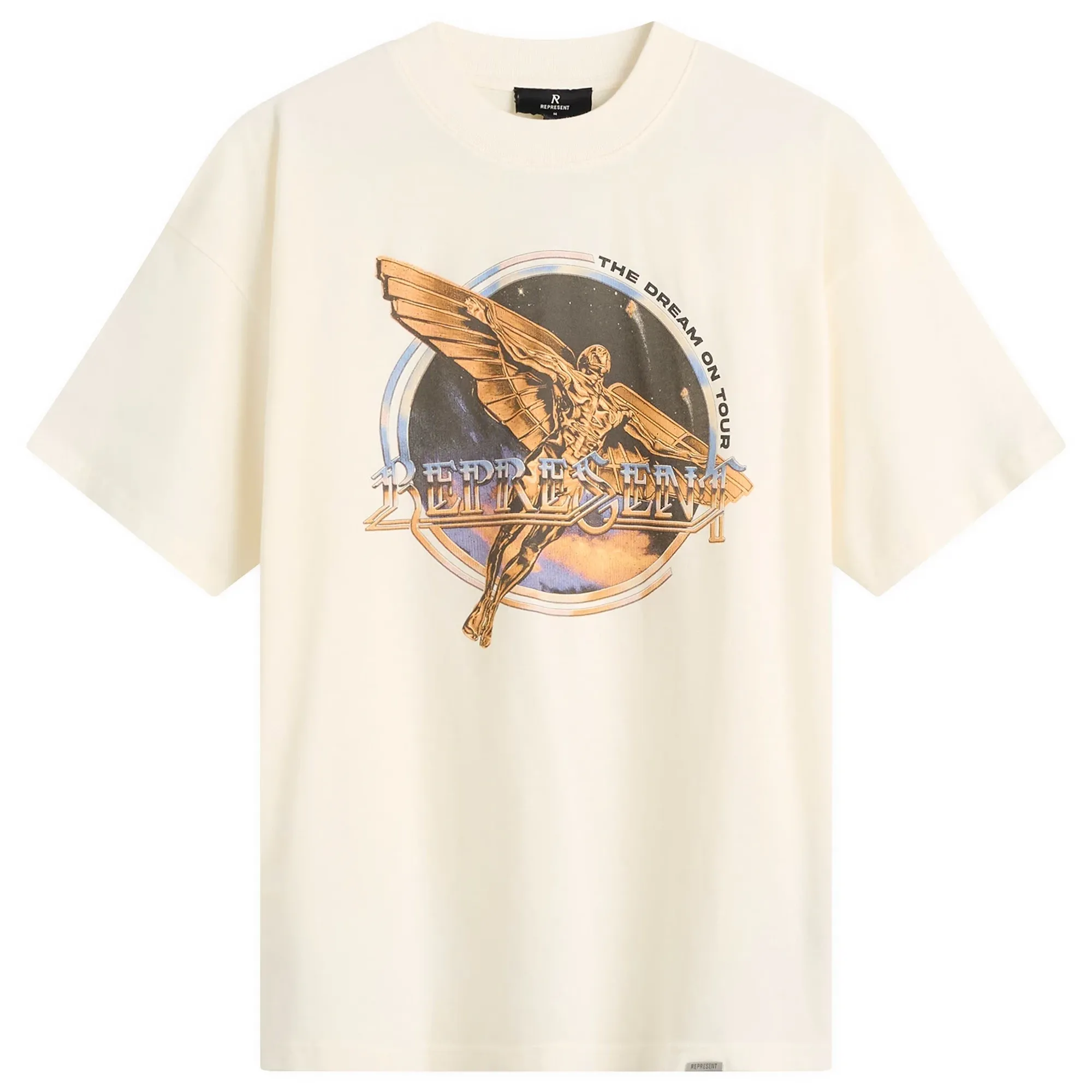 Represent Men's Golden Tour T-Shirt Flat White