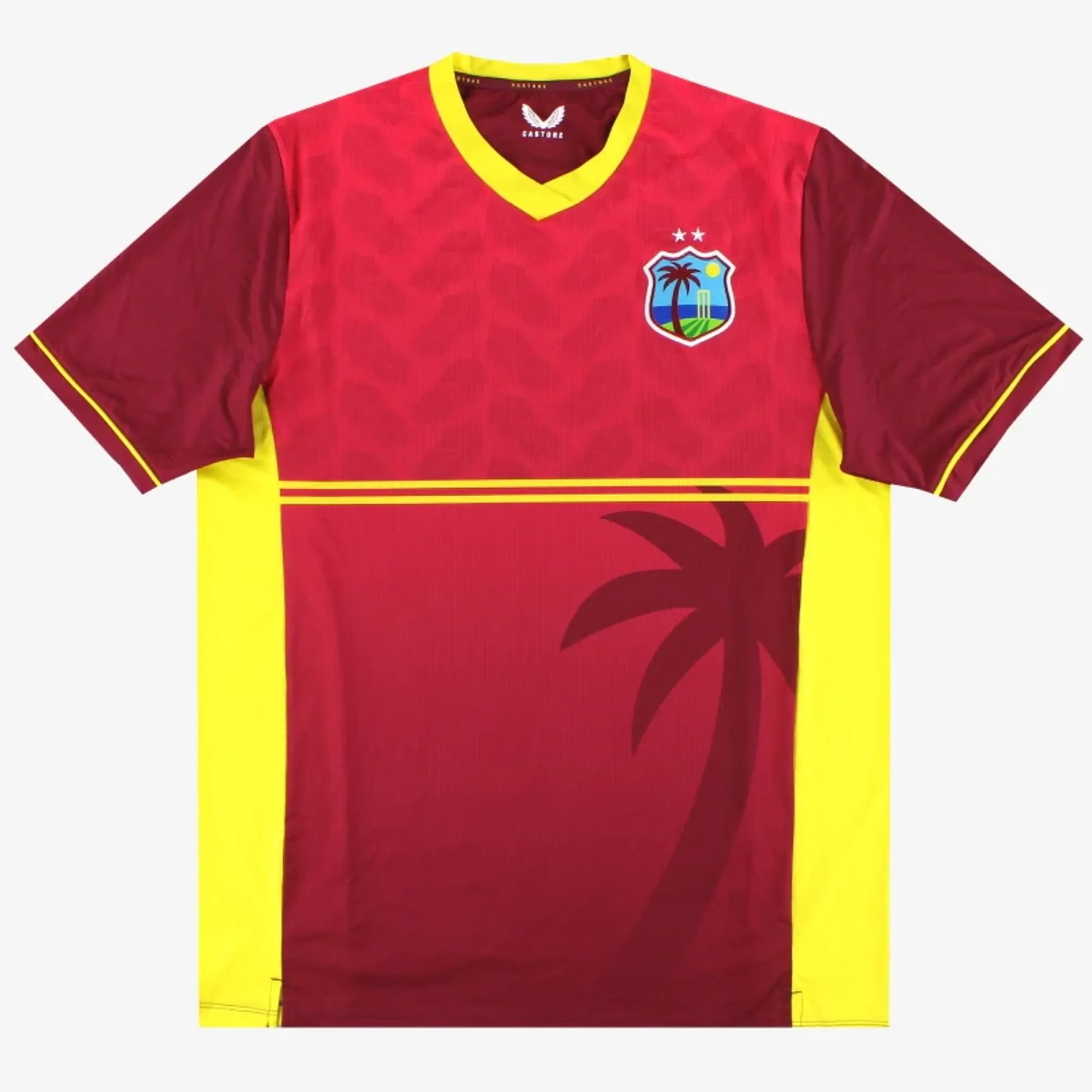 West Indies Castore ODI World Cup T-Shirt *As New* - As New 