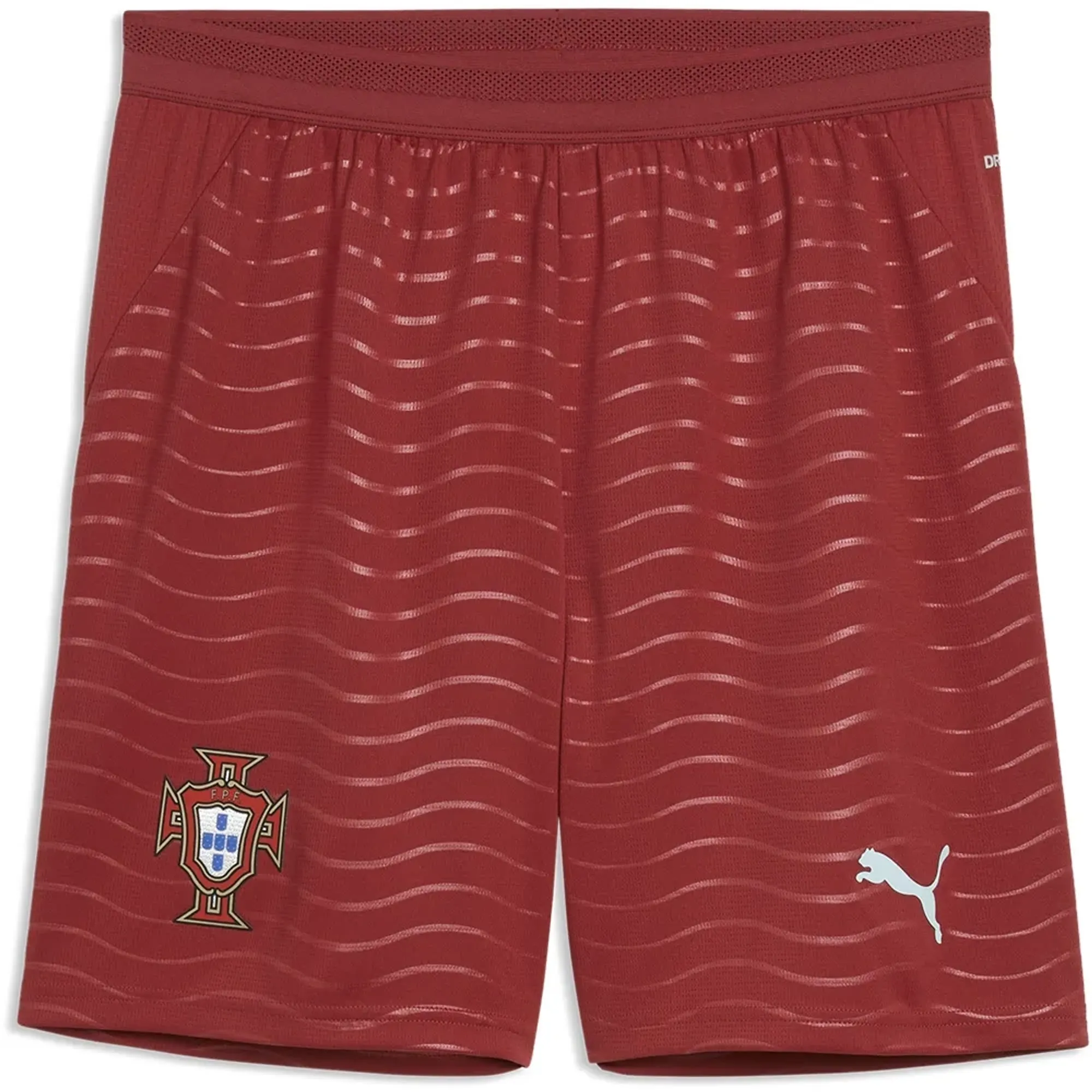 PUMA Portugal Shorts Men, Club Red/Green Lagoon