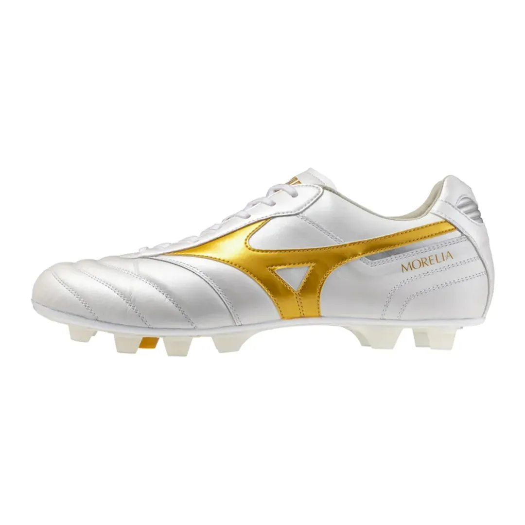 Mizuno Morelia Neo IV Beta Made In Japan FG White MP Gold Cool