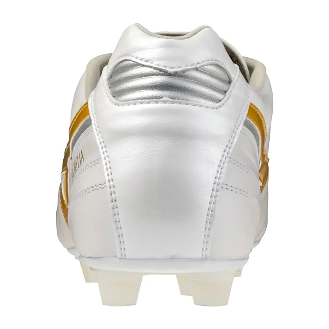 Mizuno Morelia Neo IV Beta Made In Japan FG White MP Gold Cool