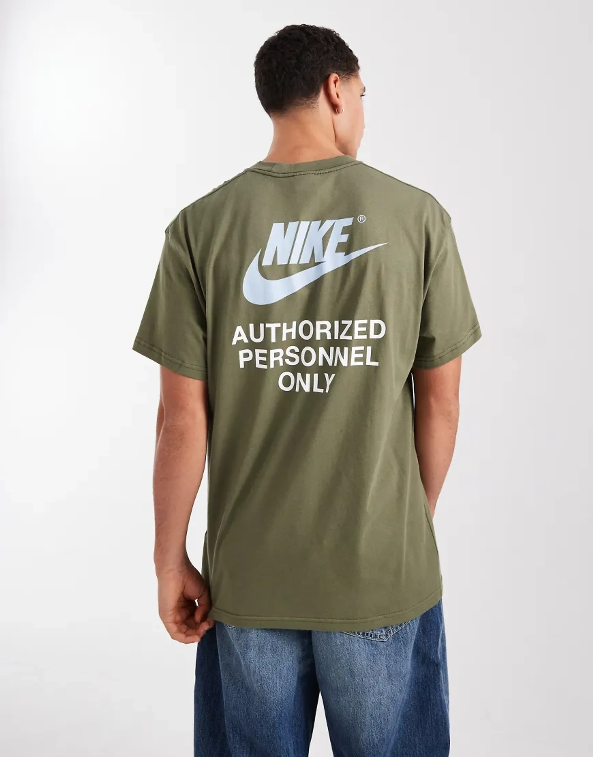 Nike Authorized Personel T-Shirt - Green - Size XS - Green