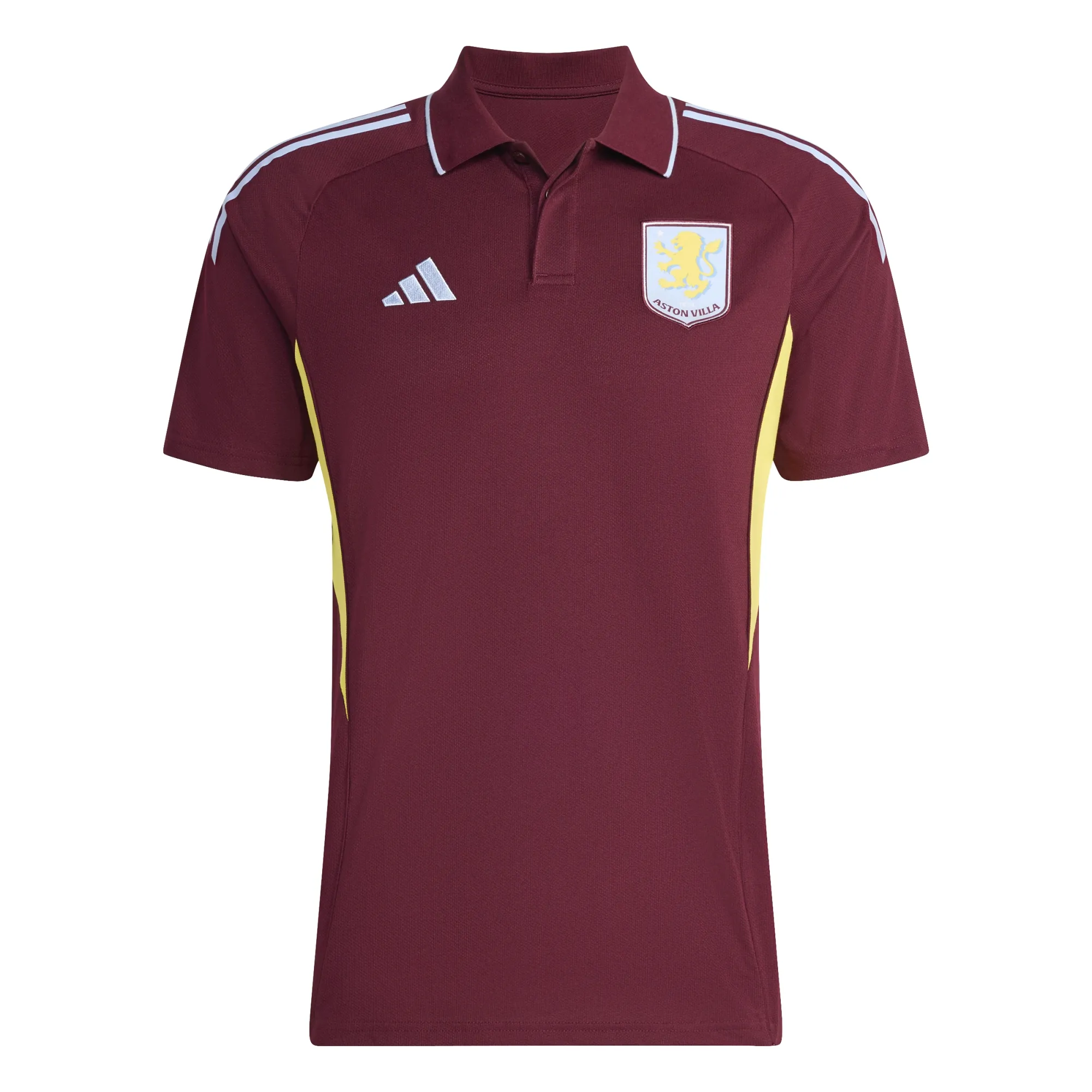 Aston Villa adidas Training Polo - Claret