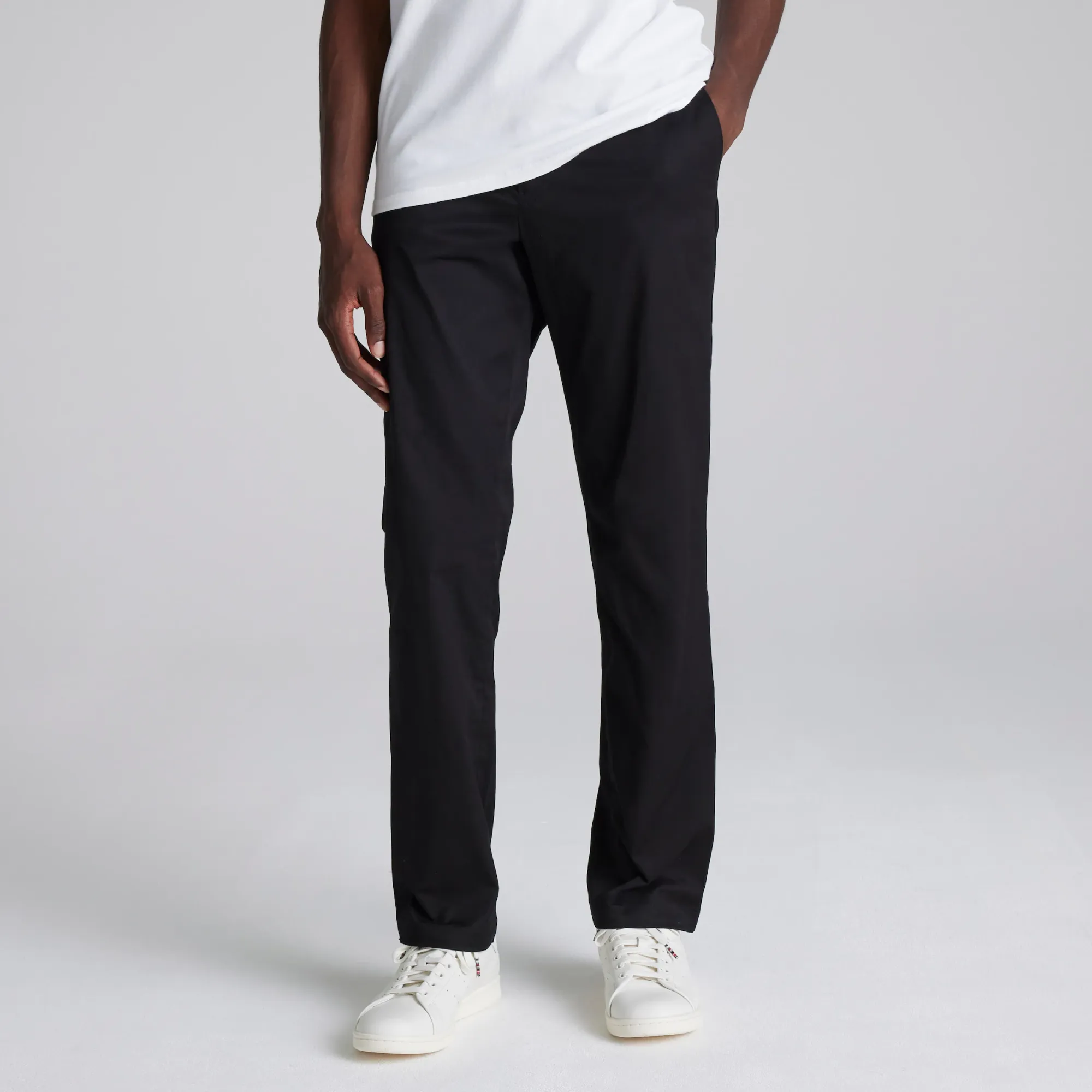 Manchester United x Paul Smith Mens Straight Fit Chinos Black