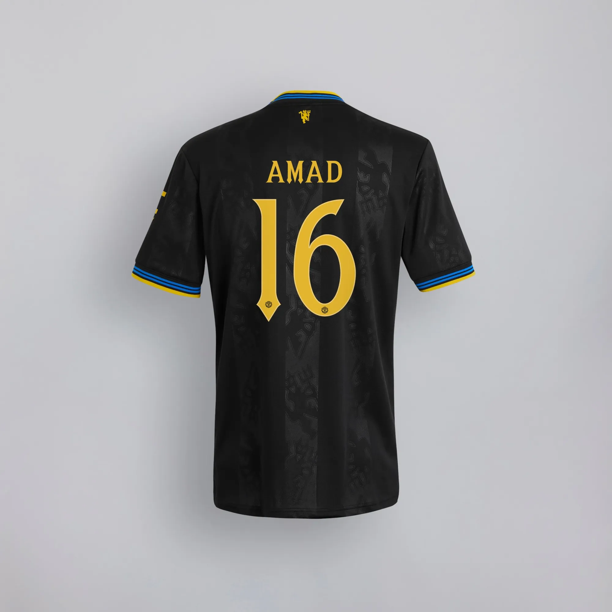 Manchester United 25/26 Third Jersey with Amad 16 Club Printing
