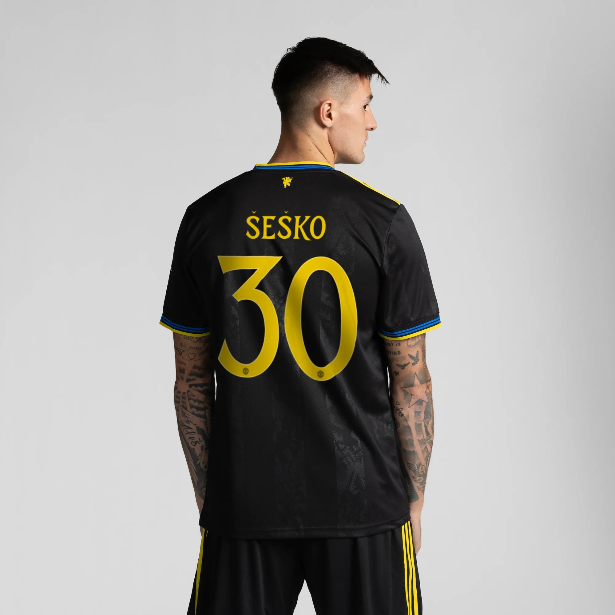 Manchester United 25/26 Third Jersey with Sesko 30 Club Printing