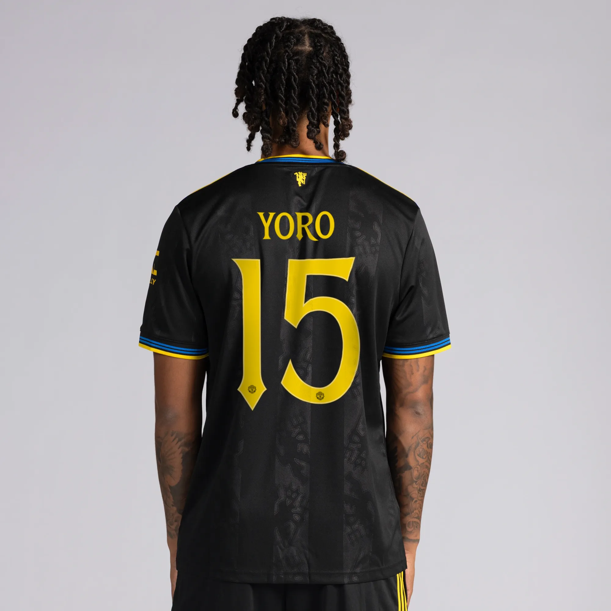Manchester United 25/26 Third Jersey with Yoro 15 Club Printing