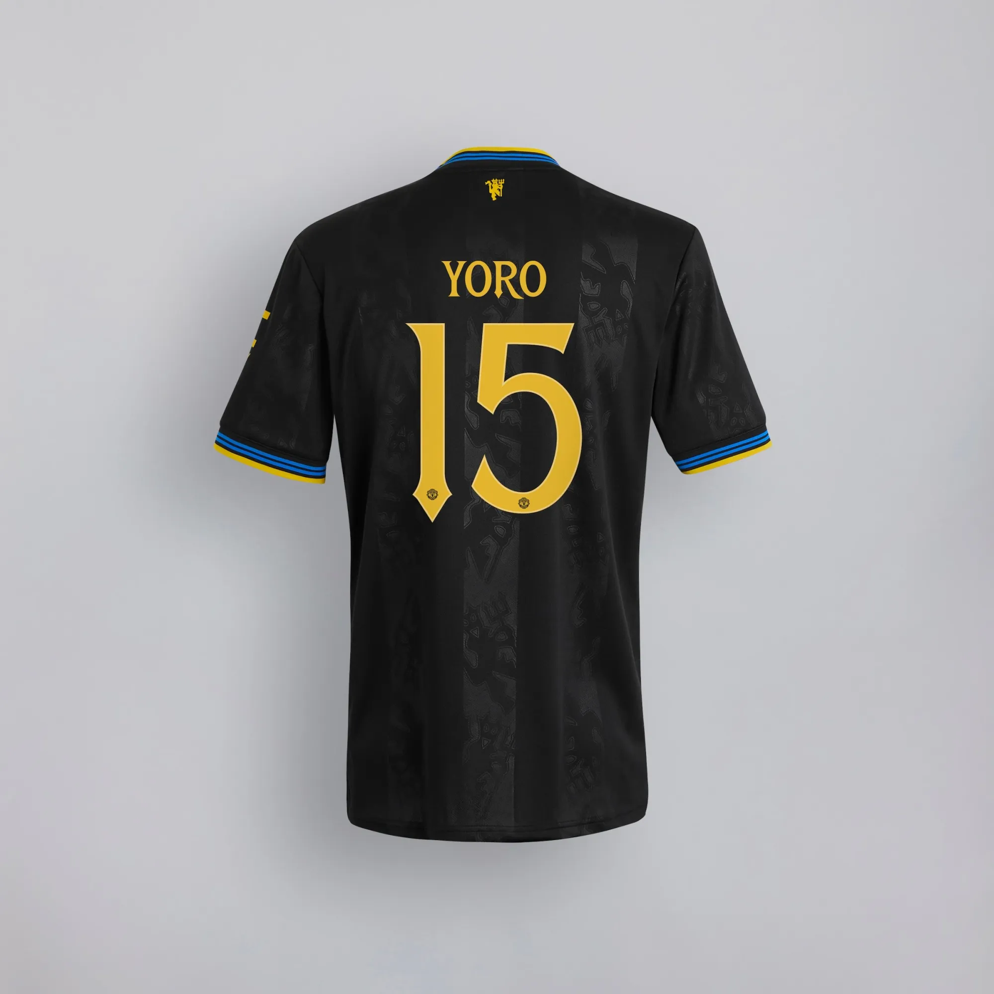 Manchester United 25/26 Third Kids Jersey with Yoro 15 Club Printing