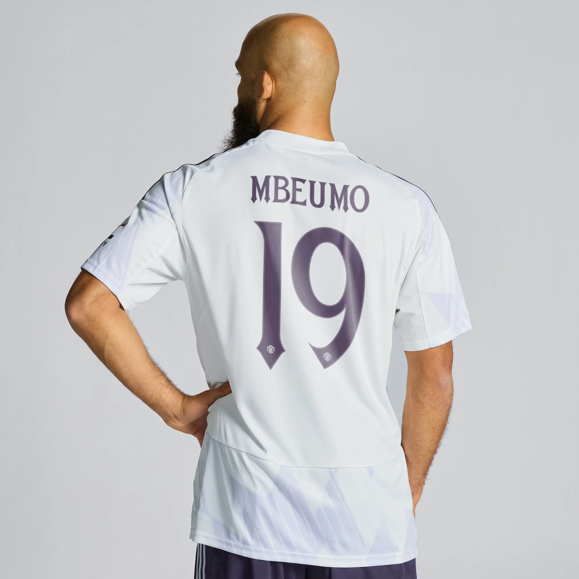 Manchester United 25/26 Away Jersey with Mbeumo 19 Club Printing