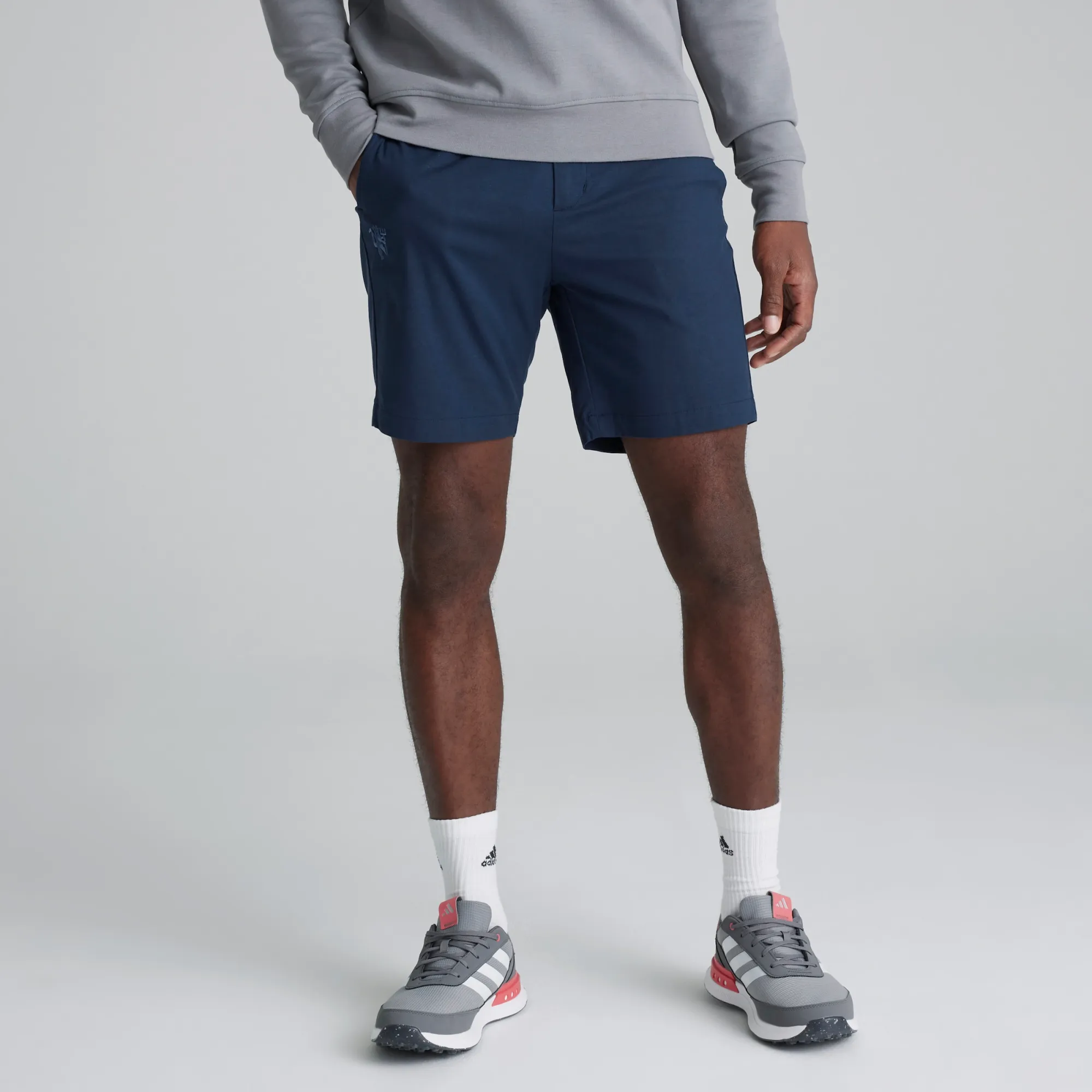 Manchester United x adidas Golf Go-To Five-Pocker Shorts Navy