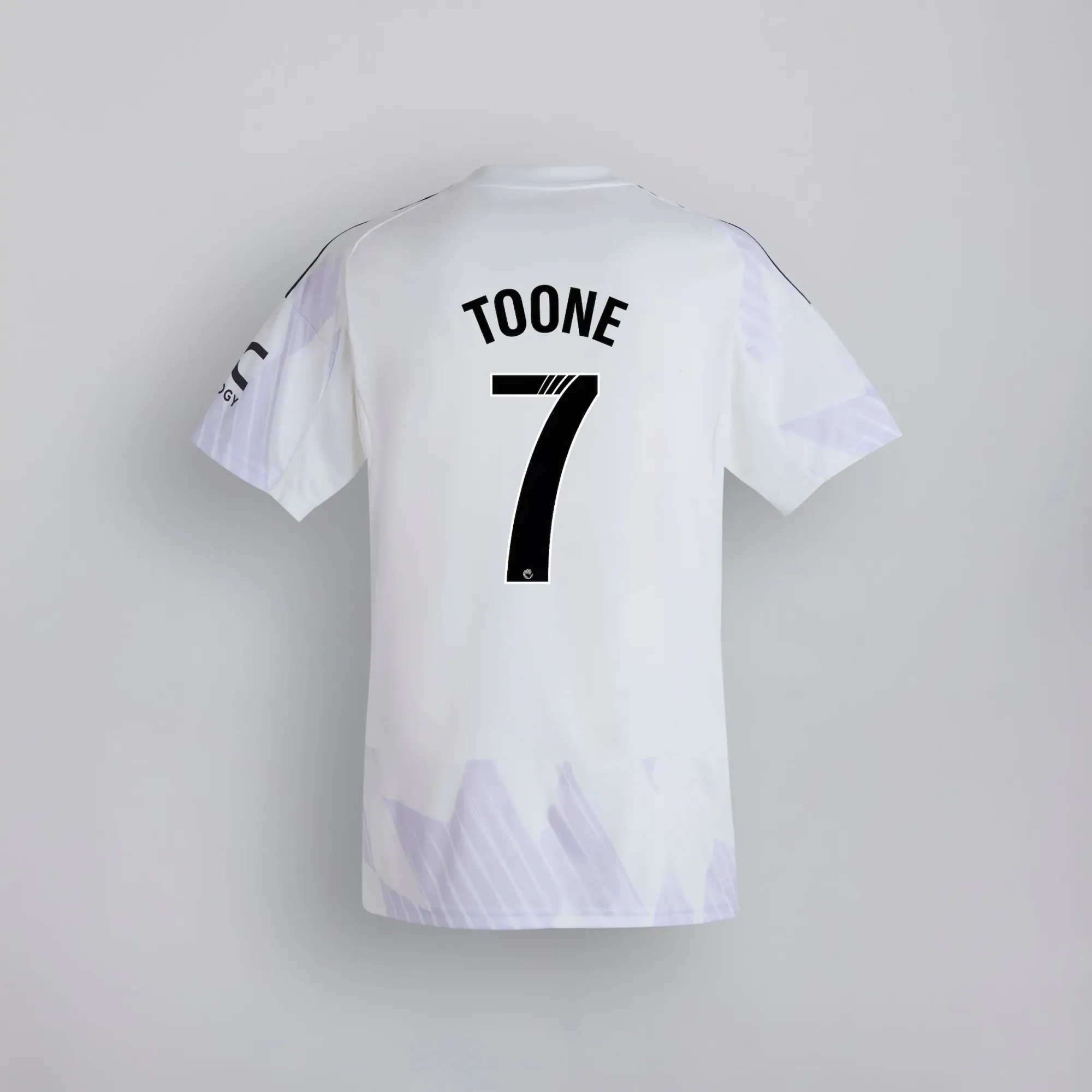 Manchester United 25/26 Away Jersey Womens with Toone 7 WSL Printing