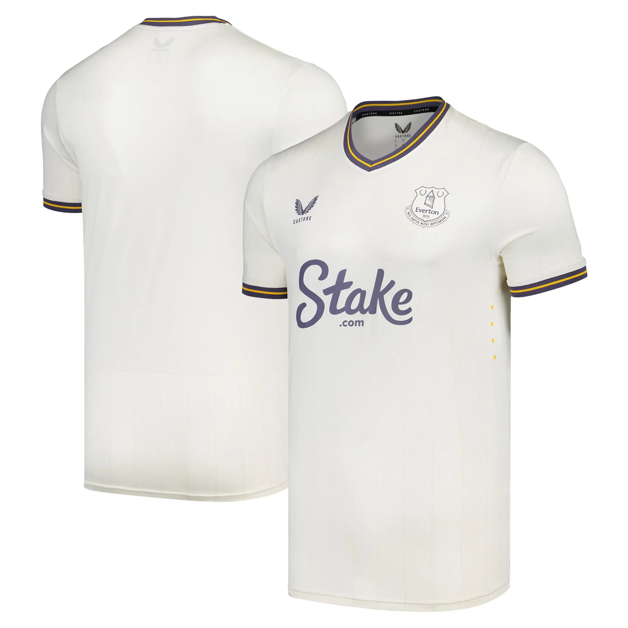 Everton Castore Third Pro Shirt 2024-25 with Goodison 25  printing and Goodison Park Commemorative Patch