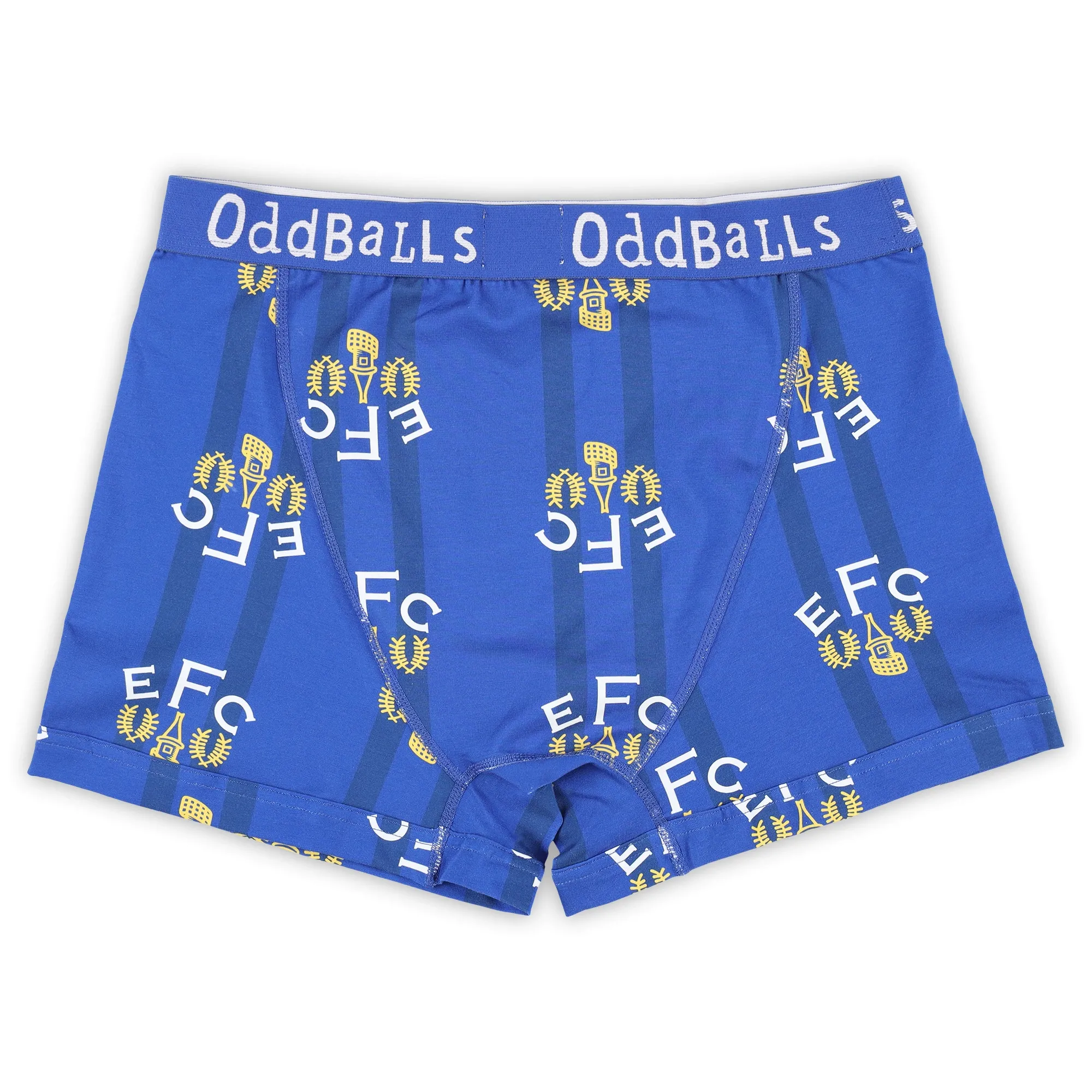 Everton Oddballs Retro Boxer Shorts - Blue - Mens