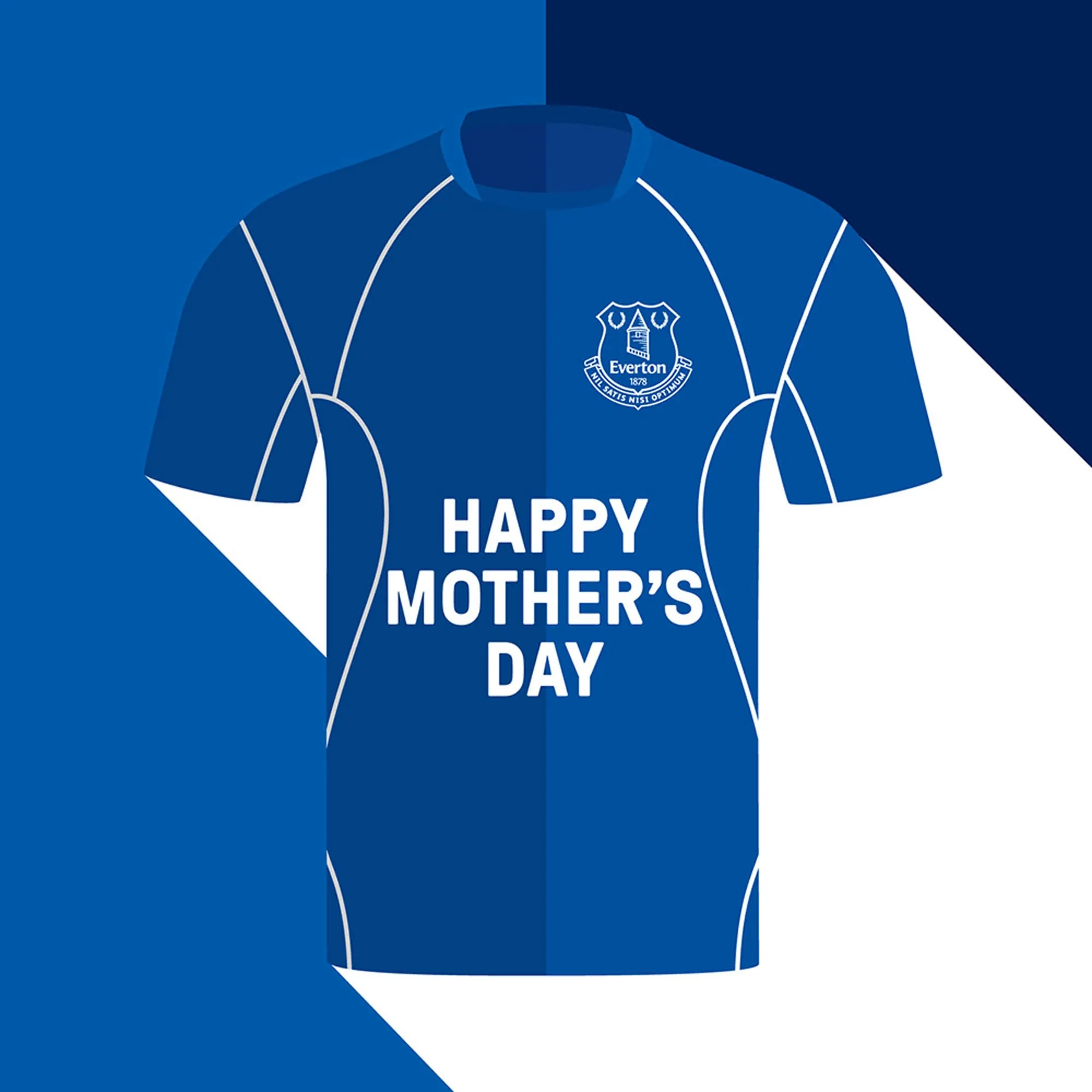 Everton Player Happy Mother's Day Card