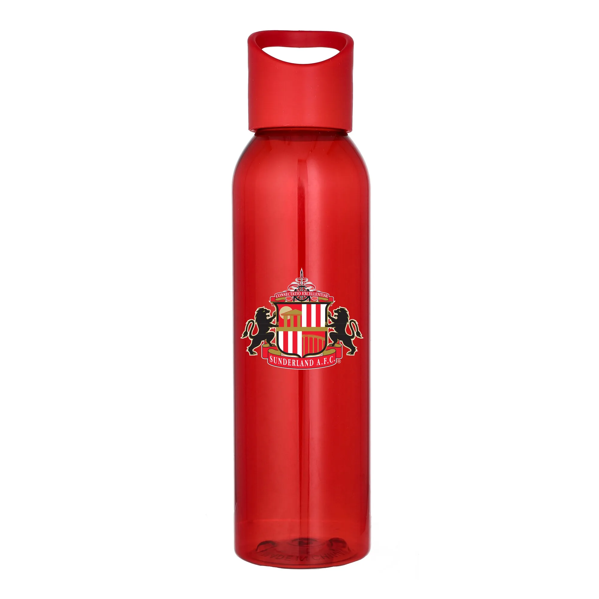 Sunderland Logo Plastic 650ml Drink Bottle - Red