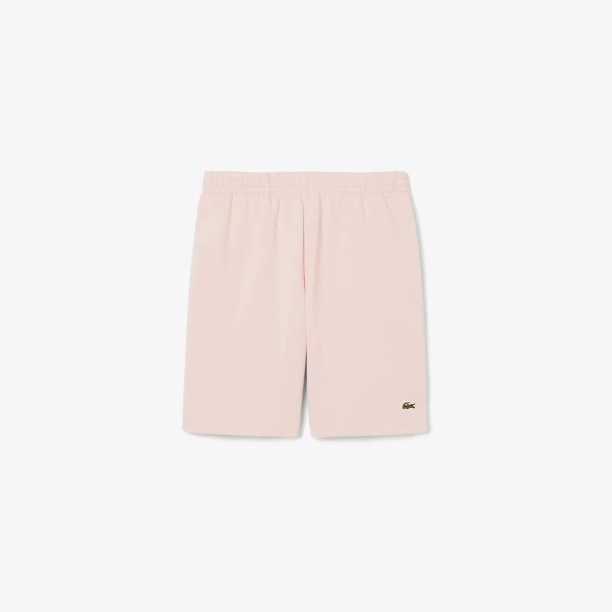 Lacoste Regular Fit Fleece Shorts - Light Pink