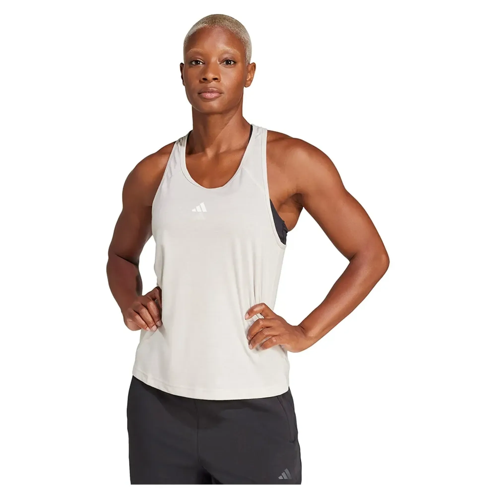 Adidas Train Essentials Minimal Branding Racerback Sleeveless T-shirt