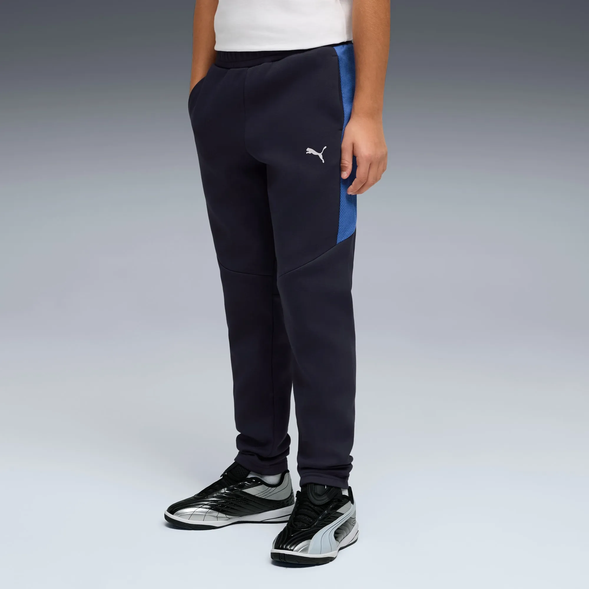 PUMA Evostripe Pants Youth, Dark Blue, size 11-12 Youth