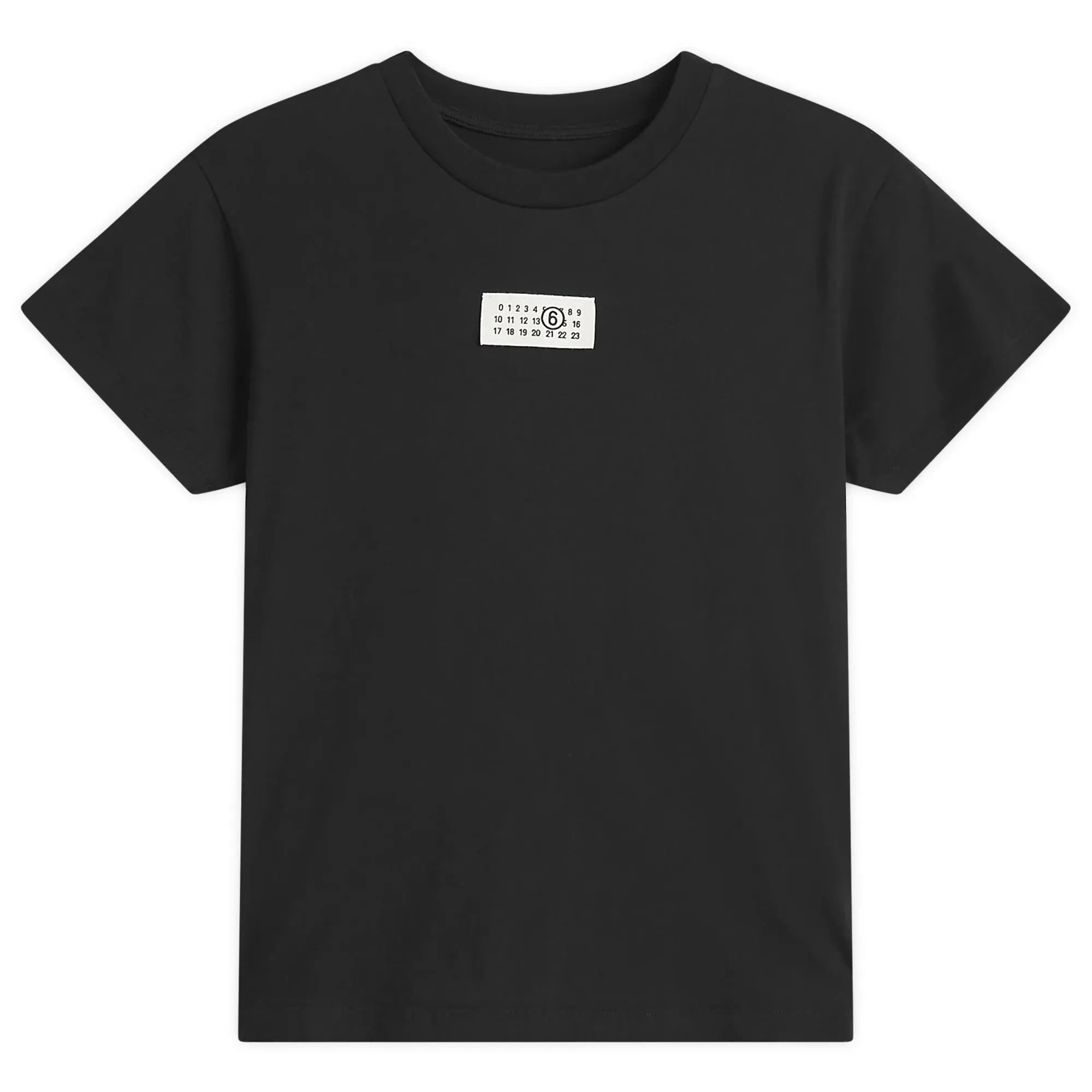 MM6 Maison Margiela Women's Shrunken T-Shirt Black