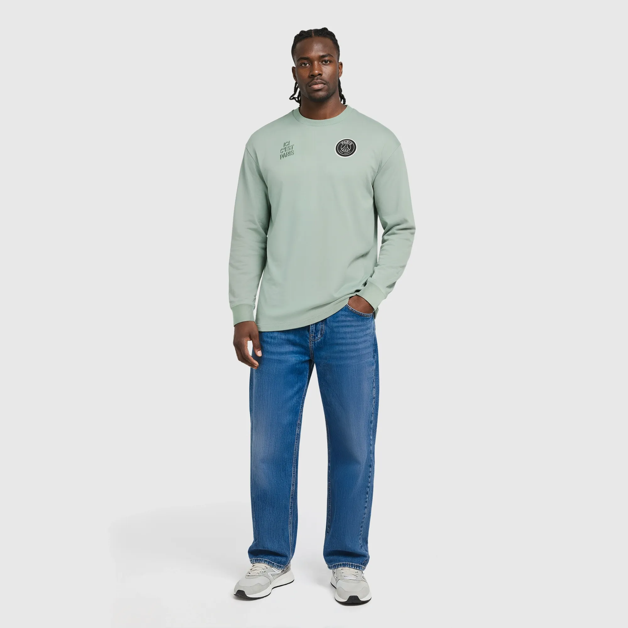 PSG Elements Super Soft Long Sleeve T-Shirt - Sage