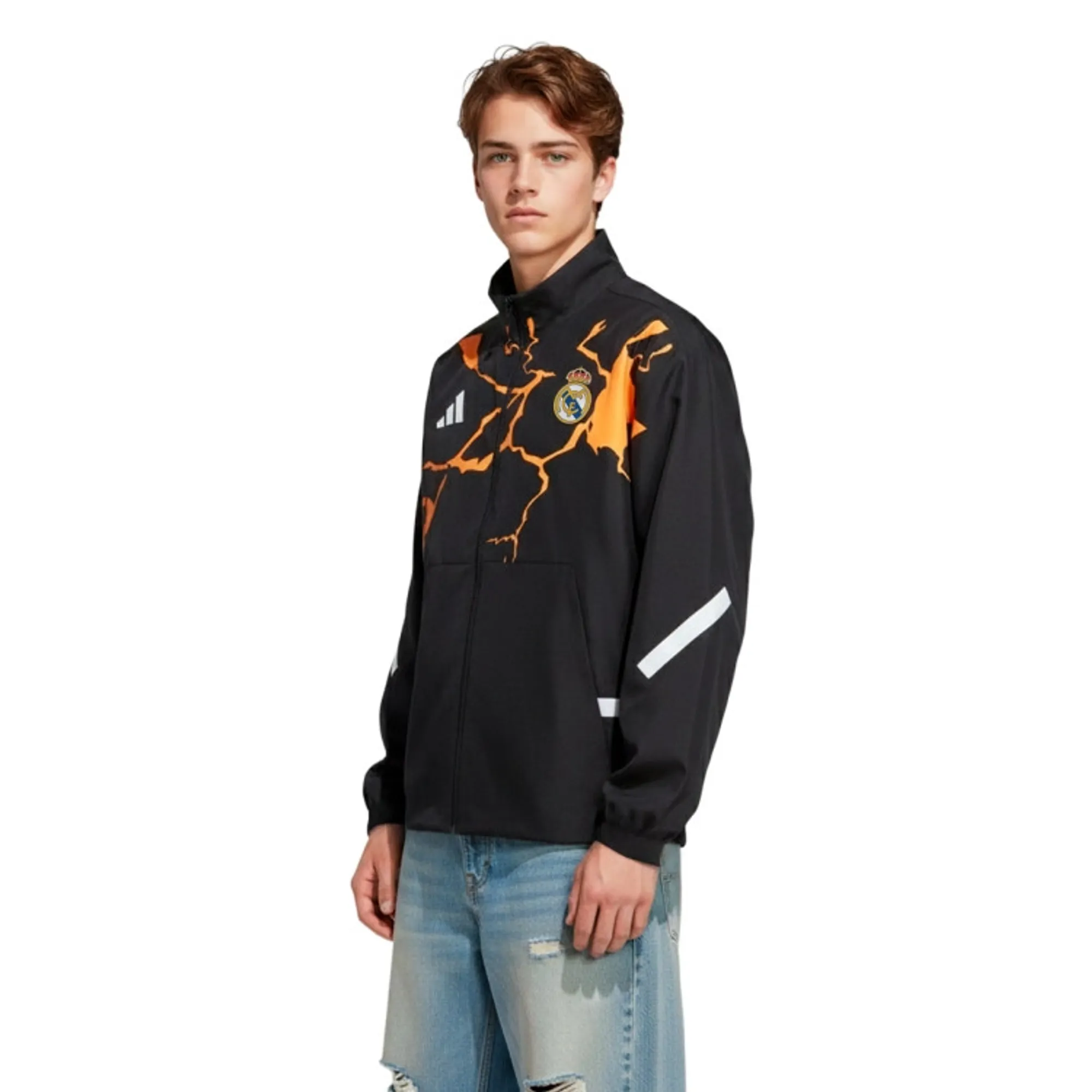 adidas Real Madrid 25 26 x Marvel Anthem Jacket