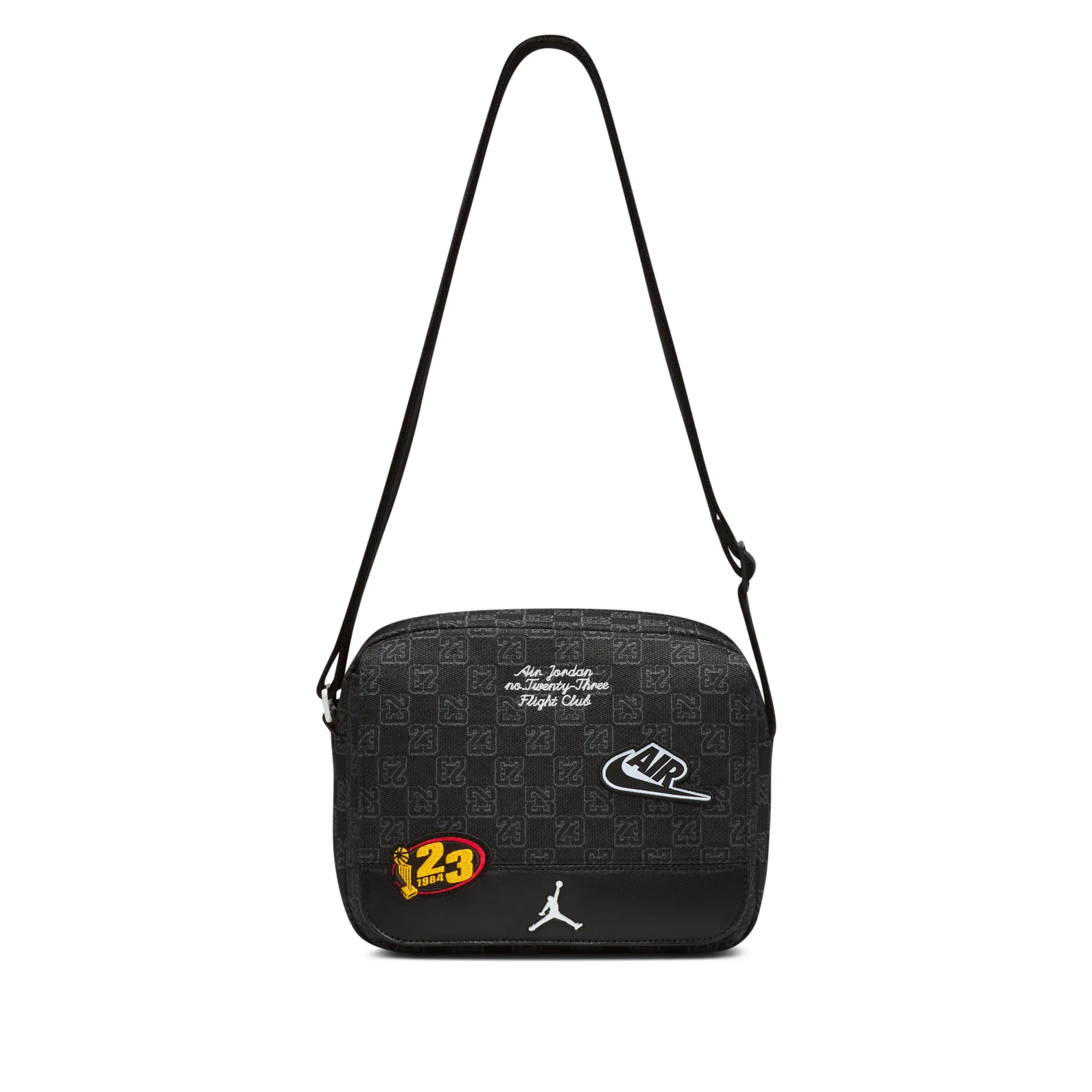 Nike Jordan Monogram Messenger Bag (3.6L) - Black
