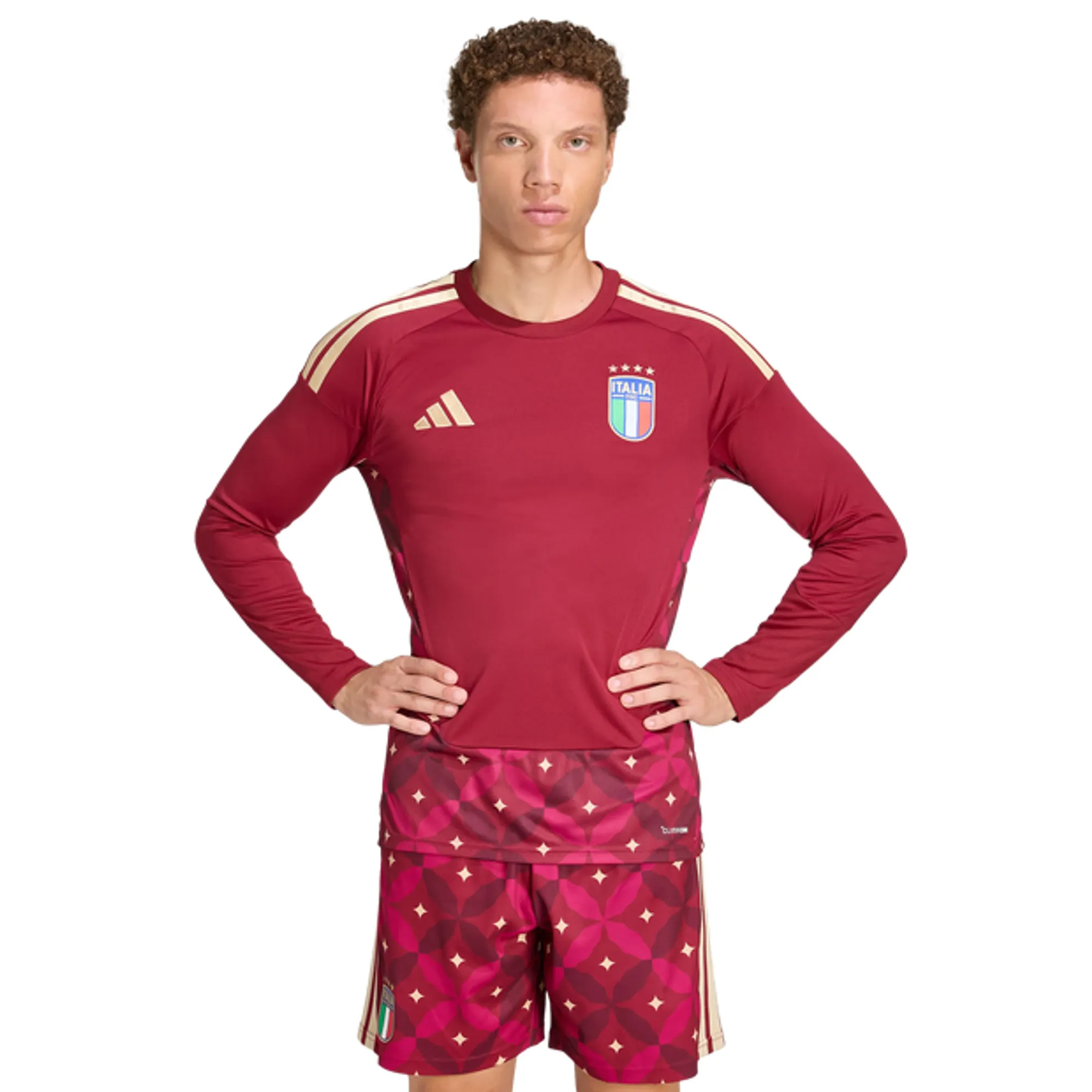 Adidas Italy 26 Home Goalkeeper Jersey Men Jerseys/Replicas - Red