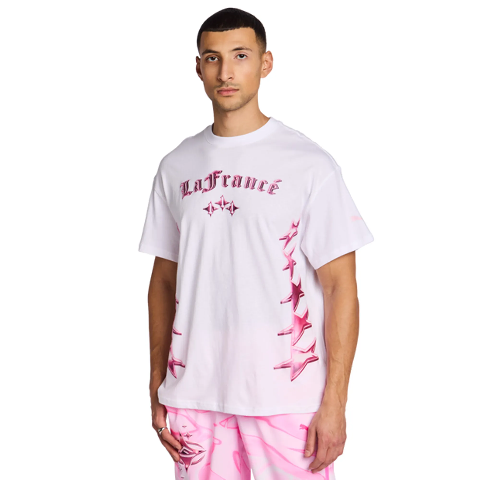 Puma Lafrance Men T-Shirts - Pink