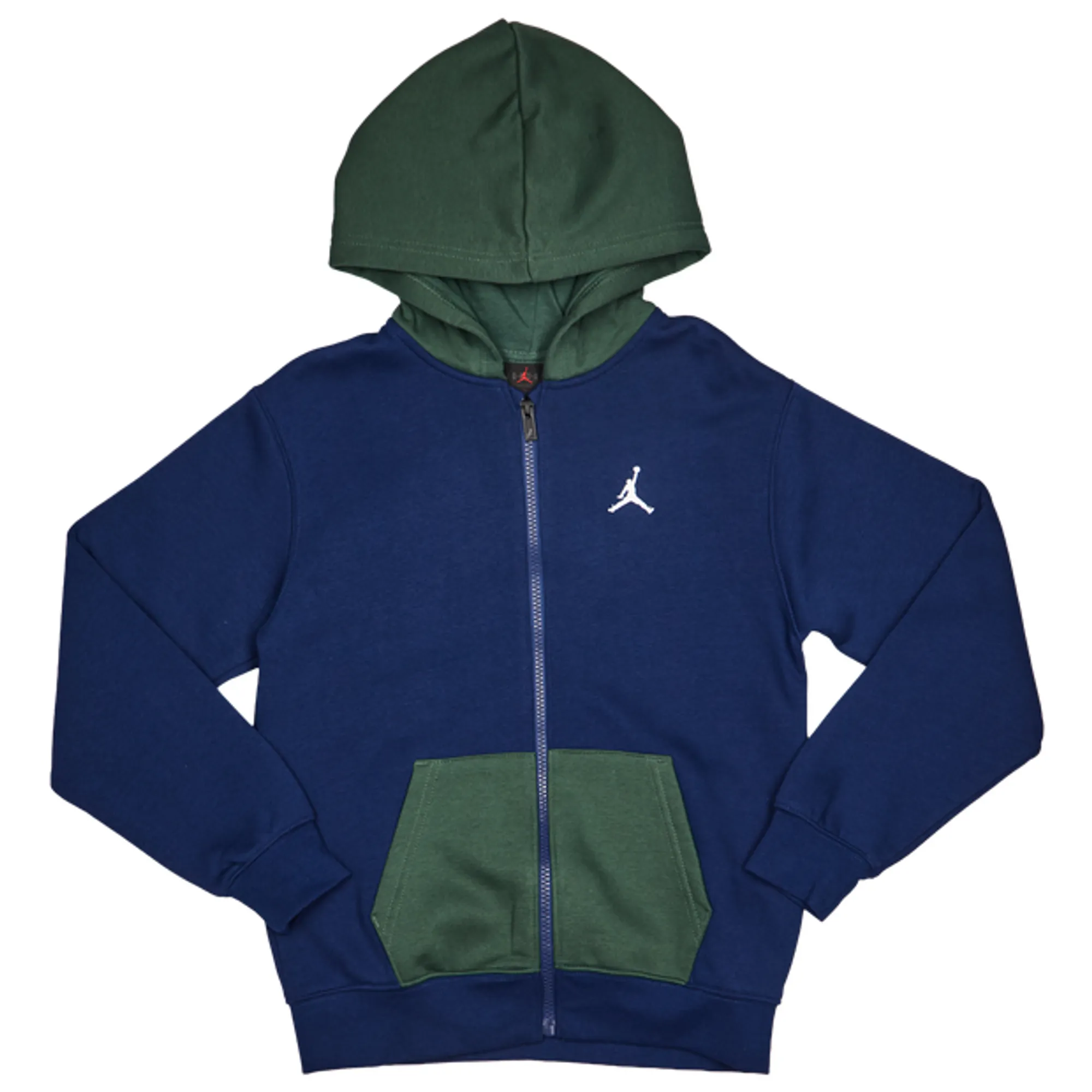 Jordan Brooklyn Color Block Kid's Hoodies - Blue
