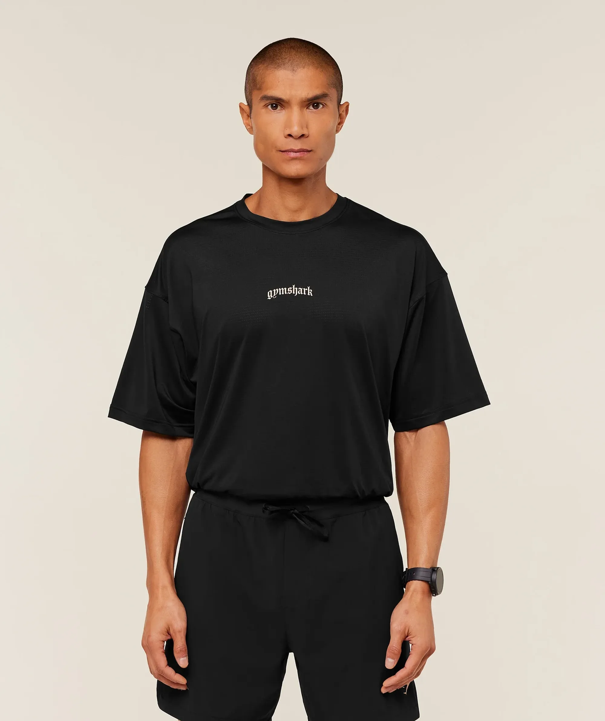  Tactical Oversized T-Shirt - Black