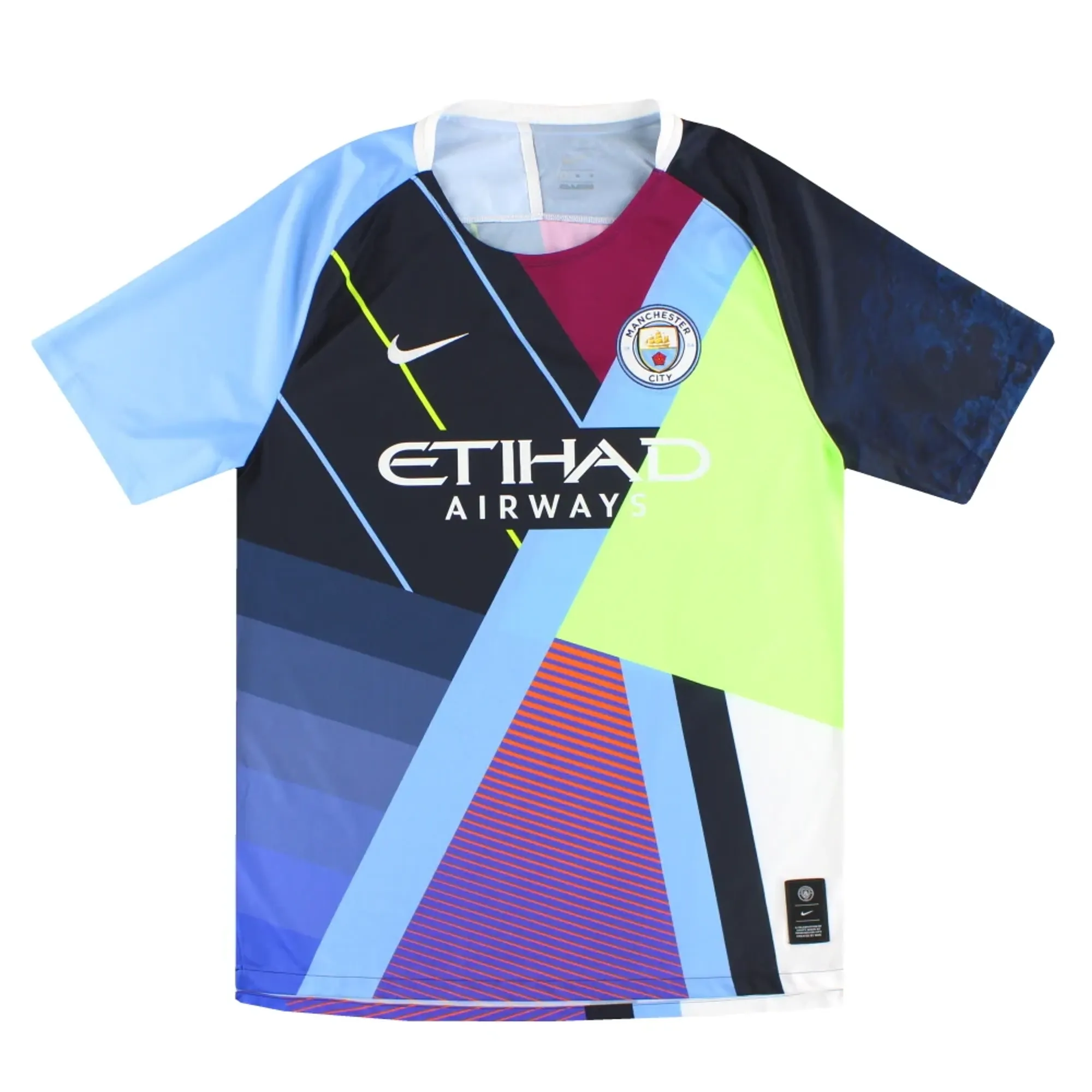2018-19 Manchester City Nike Special Edition 'Mashup' Shirt XL - Manchester City / Excellent 